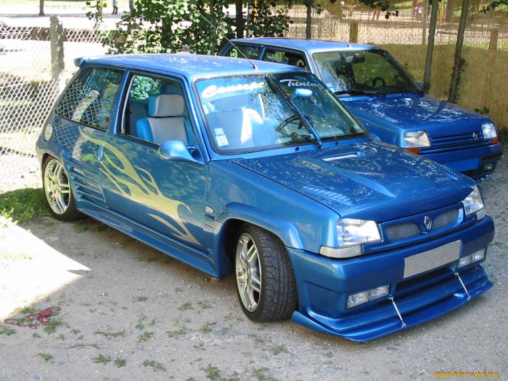 renault, 5turbo, автомобили