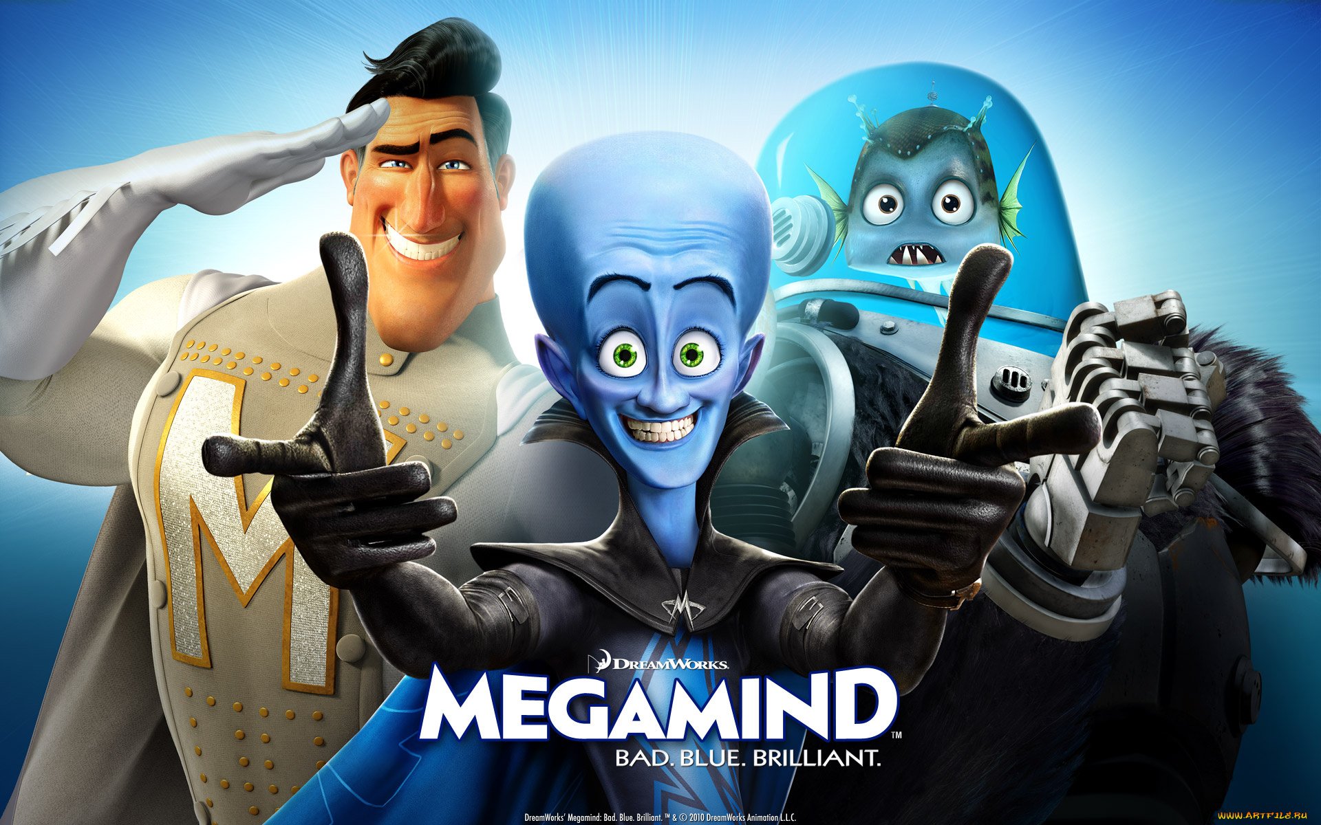 мультфильмы, megamind