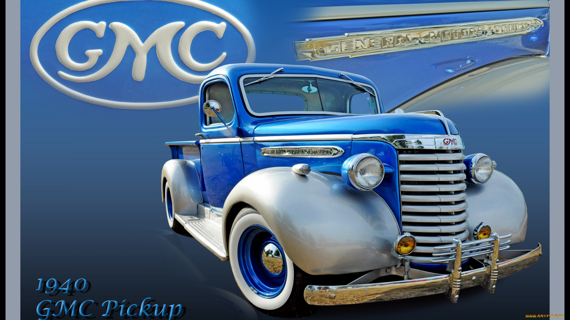 1940, gmc, pickup, автомобили, custom, pick-up, история, автомобилестроение