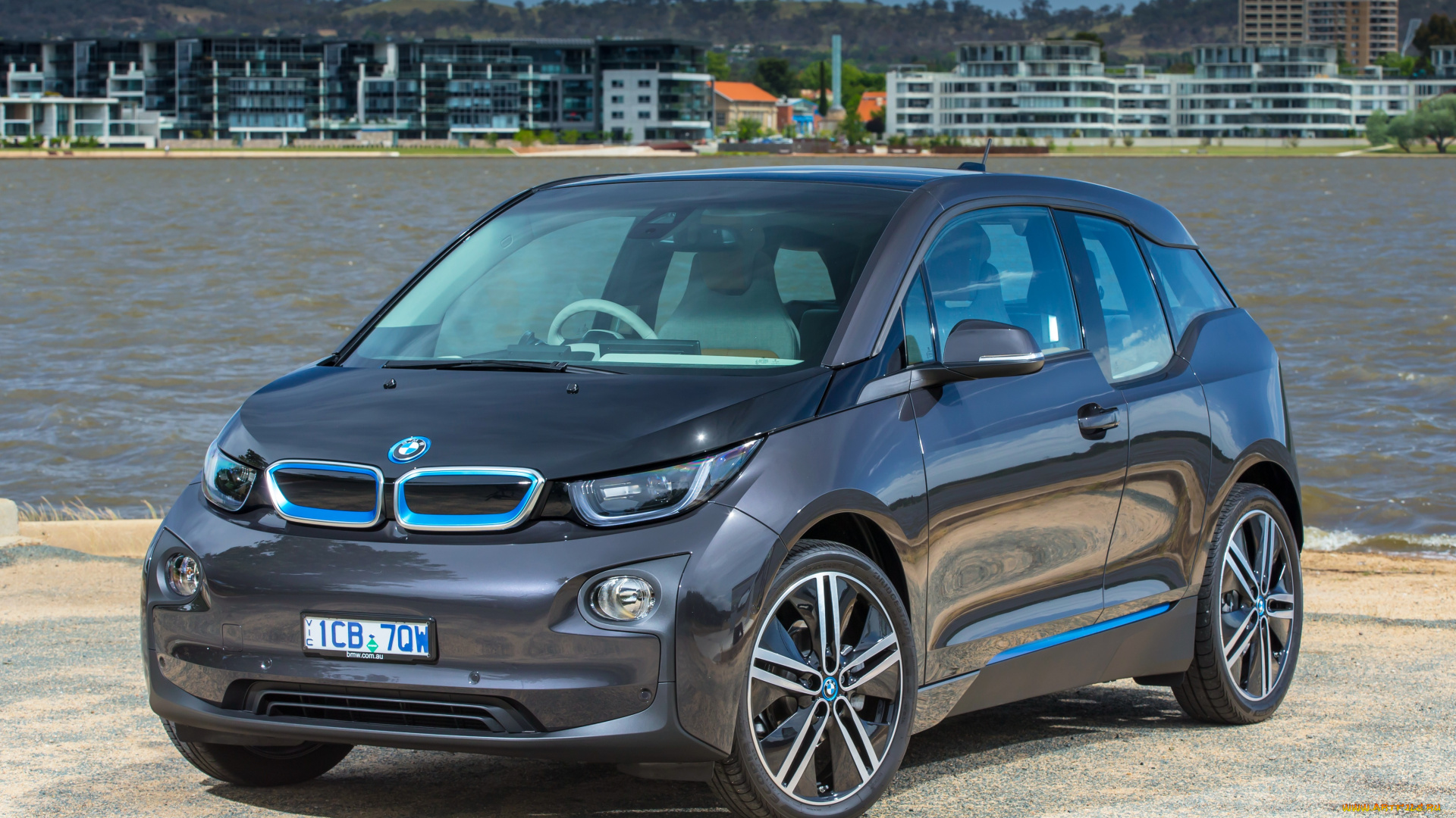 автомобили, bmw, i3, au-spec, i01, 2014г, синий