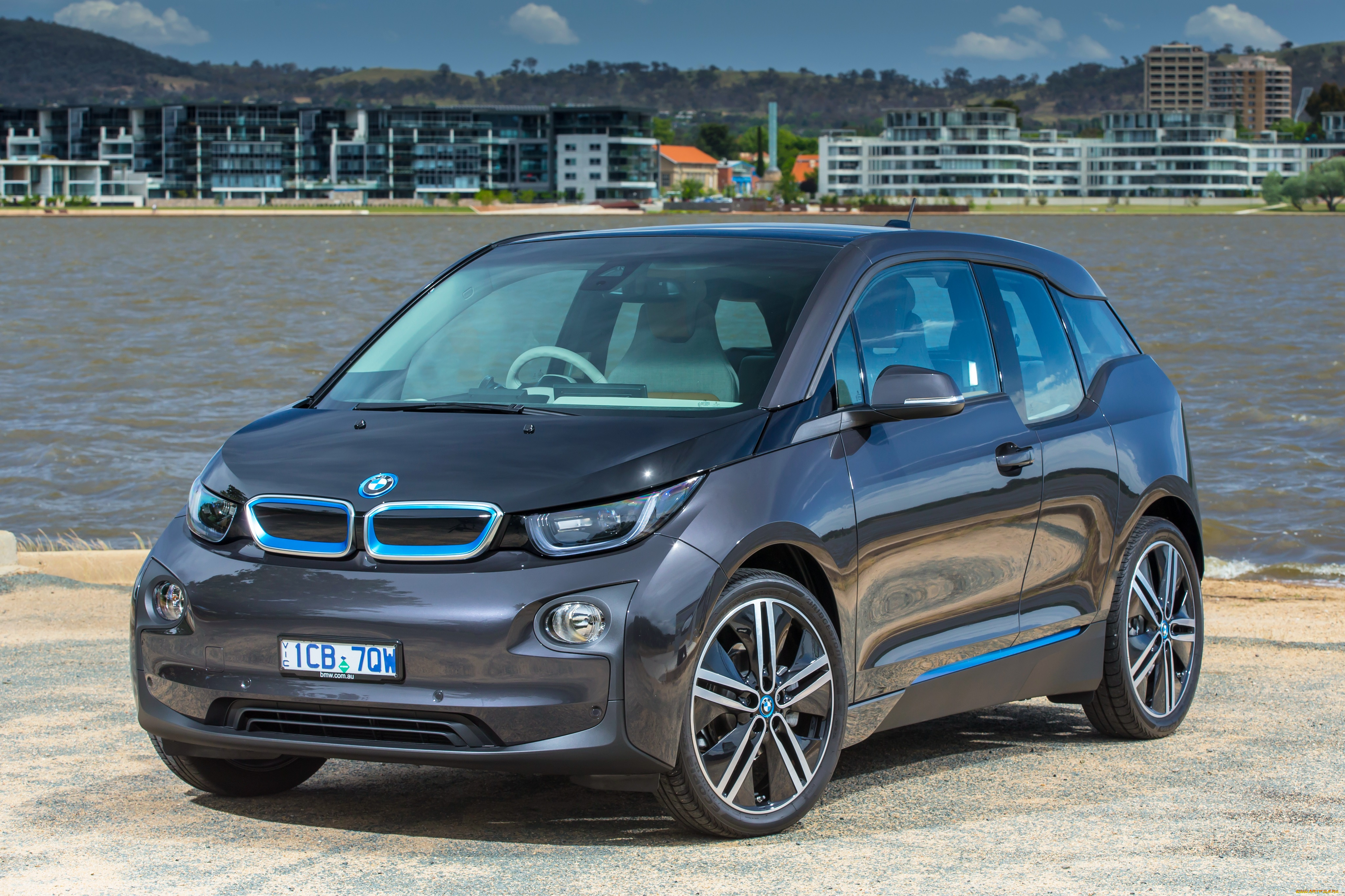 автомобили, bmw, i3, au-spec, i01, 2014г, синий