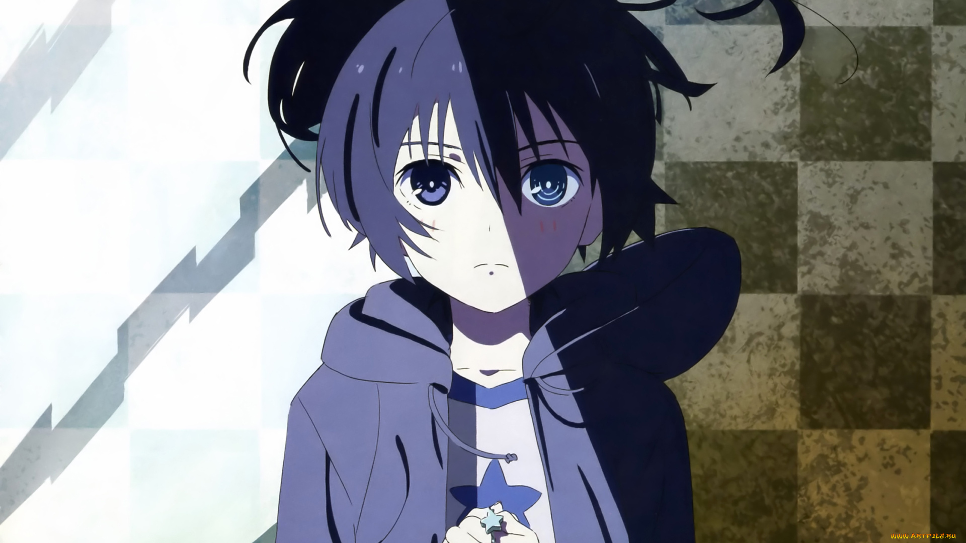 аниме, black, rock, shooter, арт, kuroi, mato, black, rock, shooter