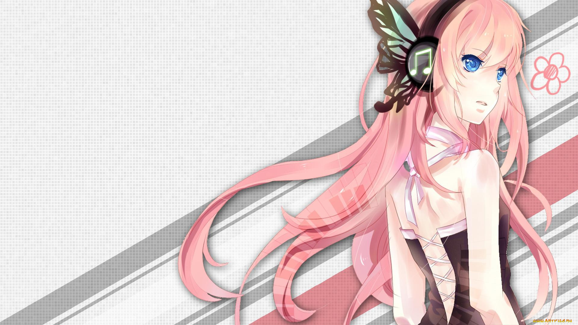 аниме, vocaloid, megurine, luka