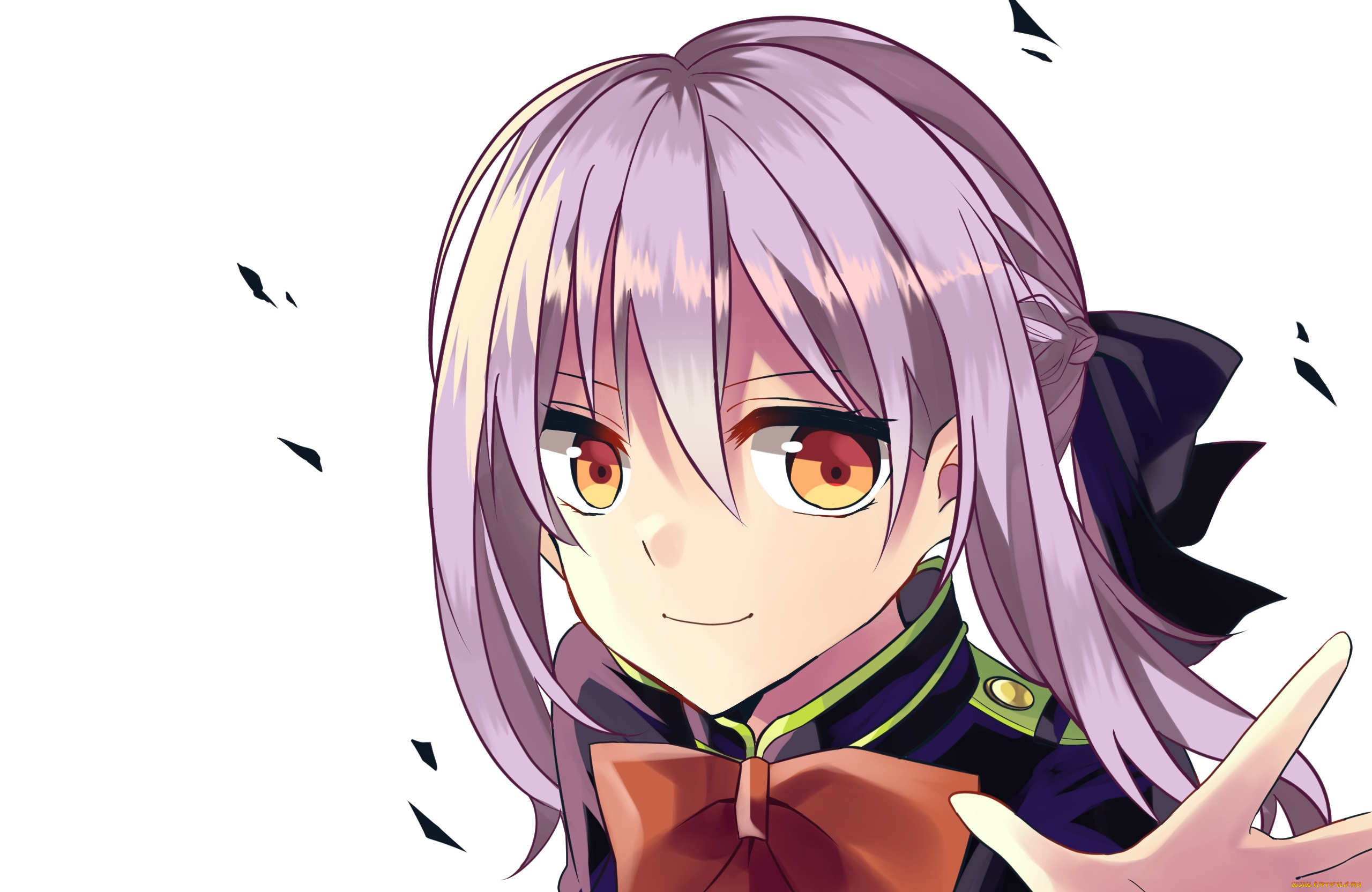 аниме, owari, no, seraph, hiiragi, shinoa