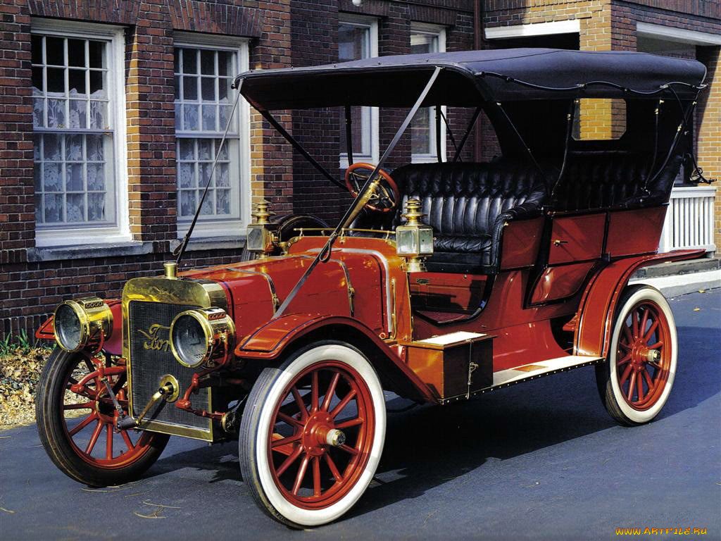 ford, 1907г, автомобили, классика