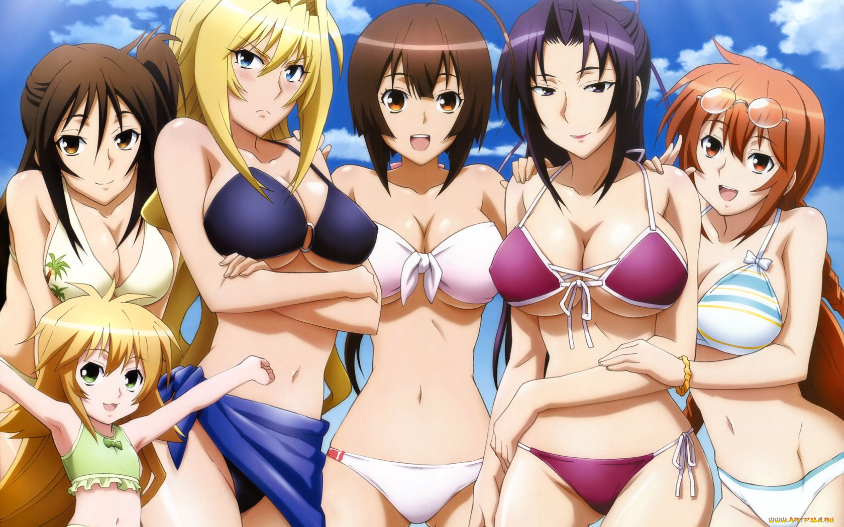 sekirei, pure, engagement, аниме