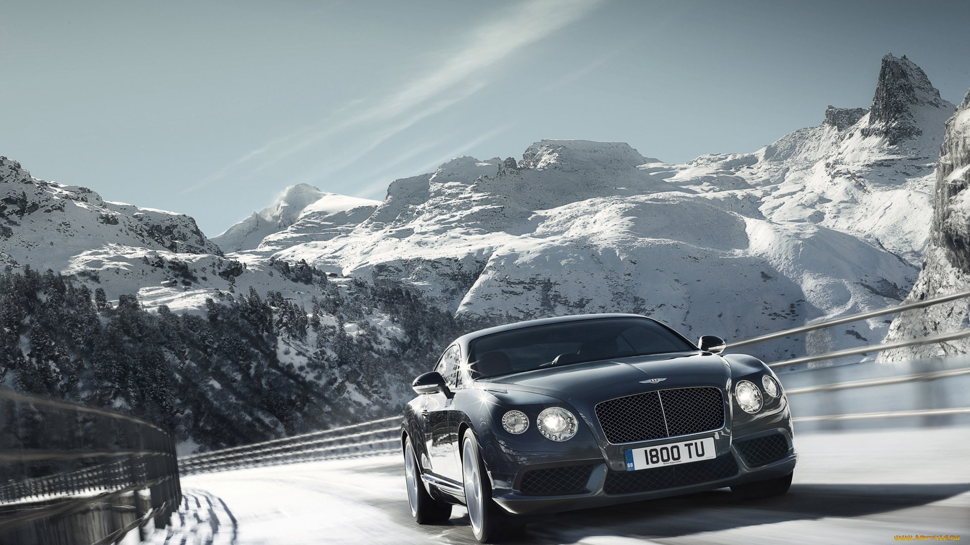 2012, bentley, continental, gt, v8, автомобили