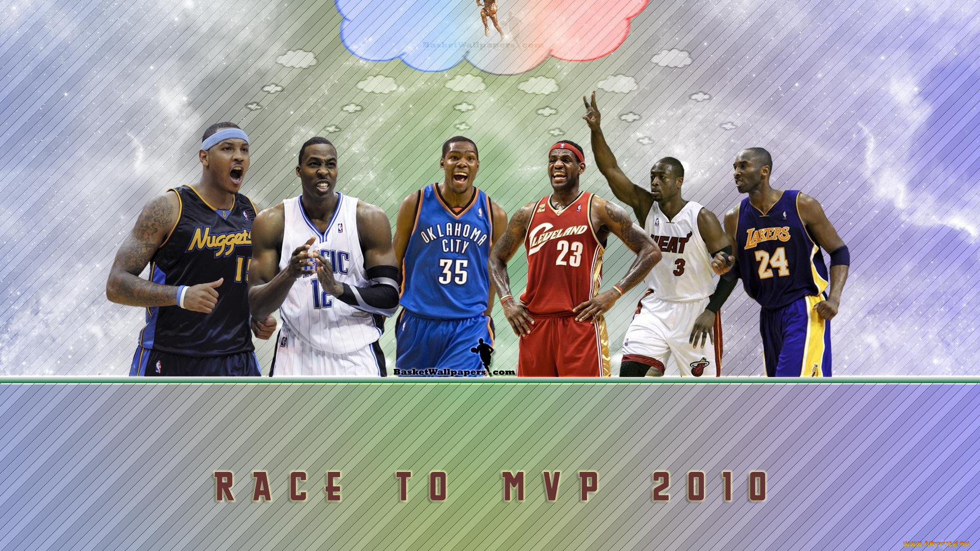 race, to, nba, mvp, 2010, спорт, баскетбол, игроки, нба