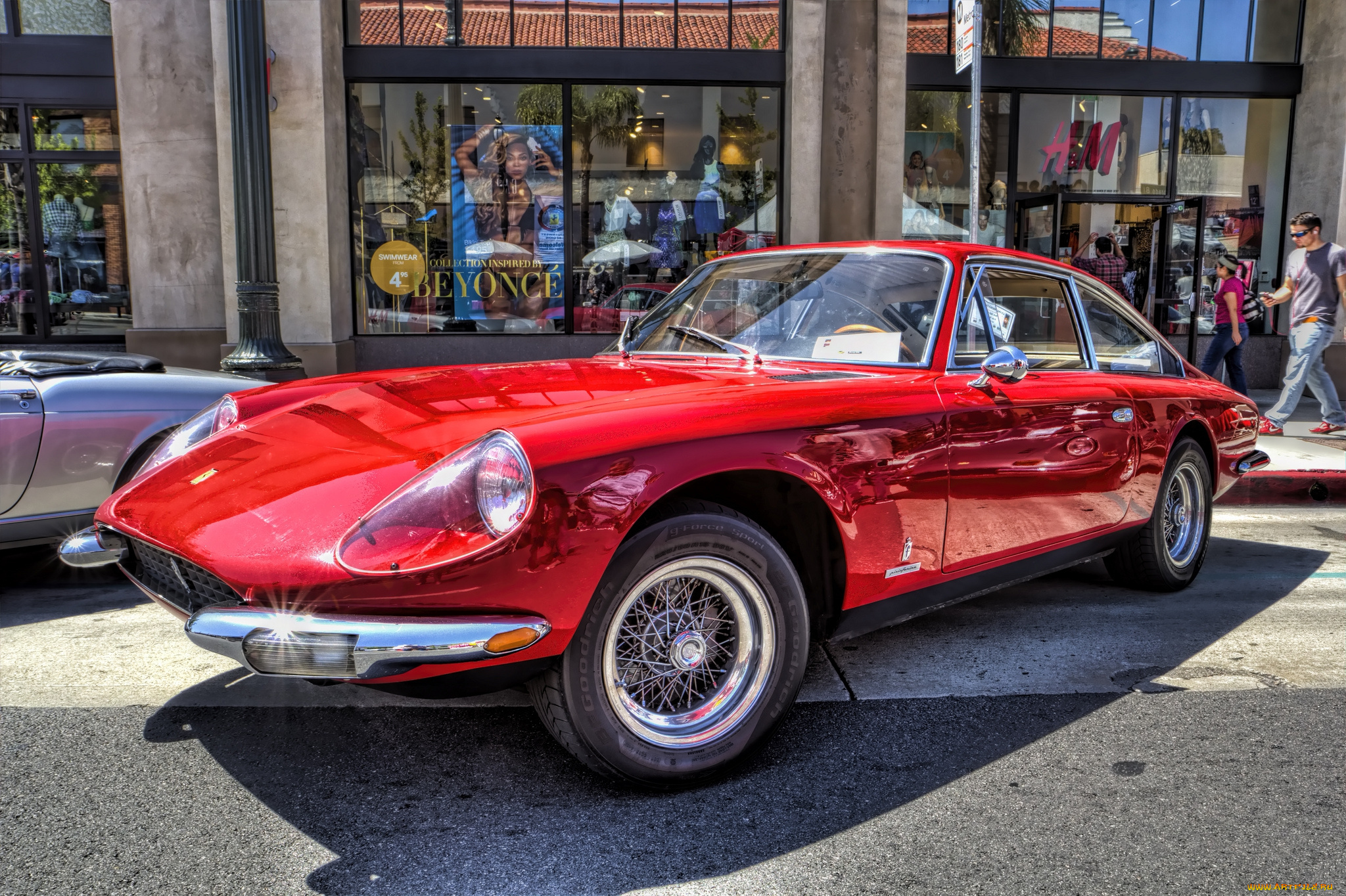 1968, ferrari, 365, gt, 2, 2, автомобили, выставки, и, уличные, фото, автошоу, выставка