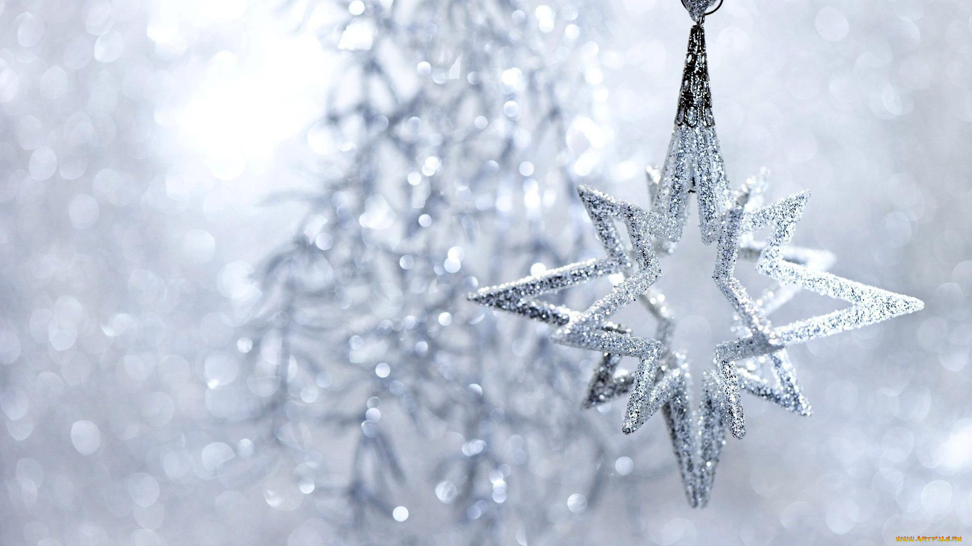 праздничные, снежинки, и, звёздочки, блестки, украшение, игрушка, звезда