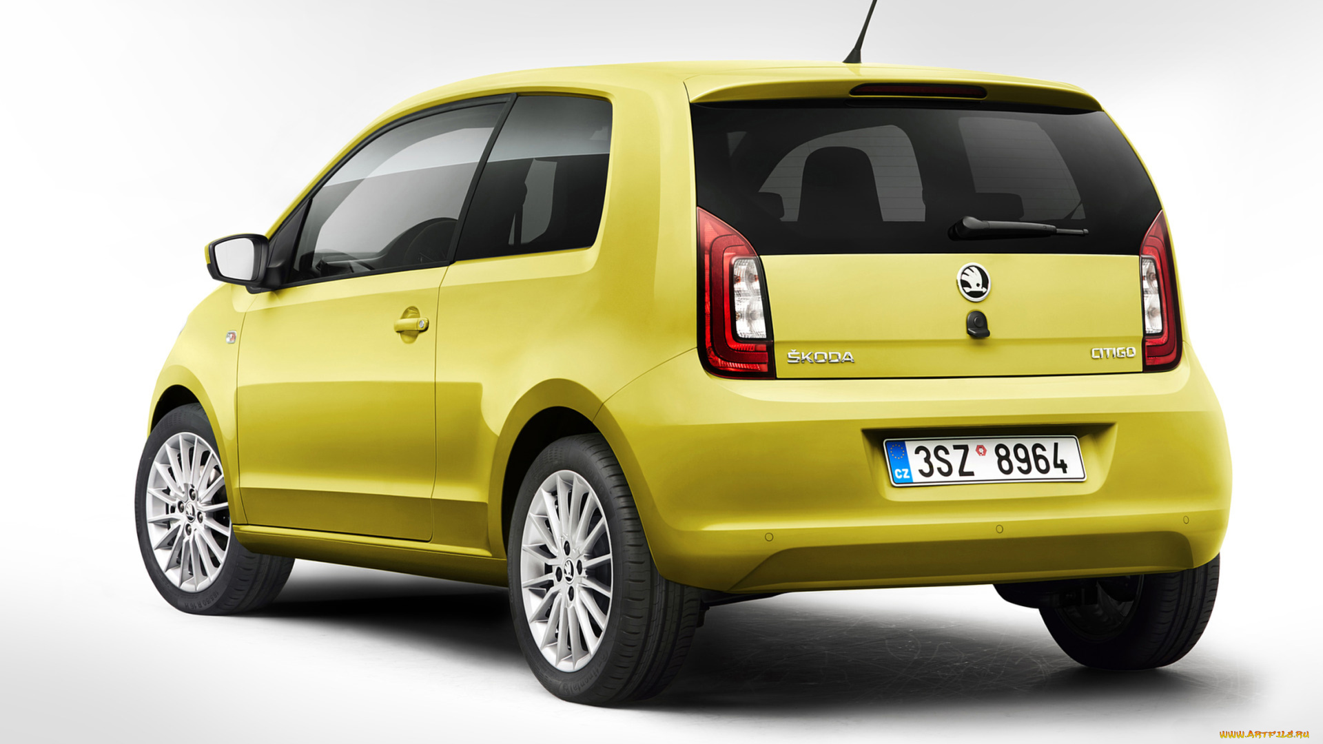 skoda, citigo, 5-door, 2017, автомобили, skoda, 5-door, 2017, citigo, жёлтая