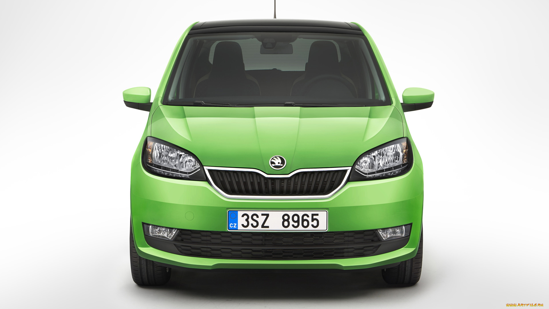 skoda, citigo, 5-door, 2017, автомобили, skoda, 2017, 5-door, citigo, салатовая