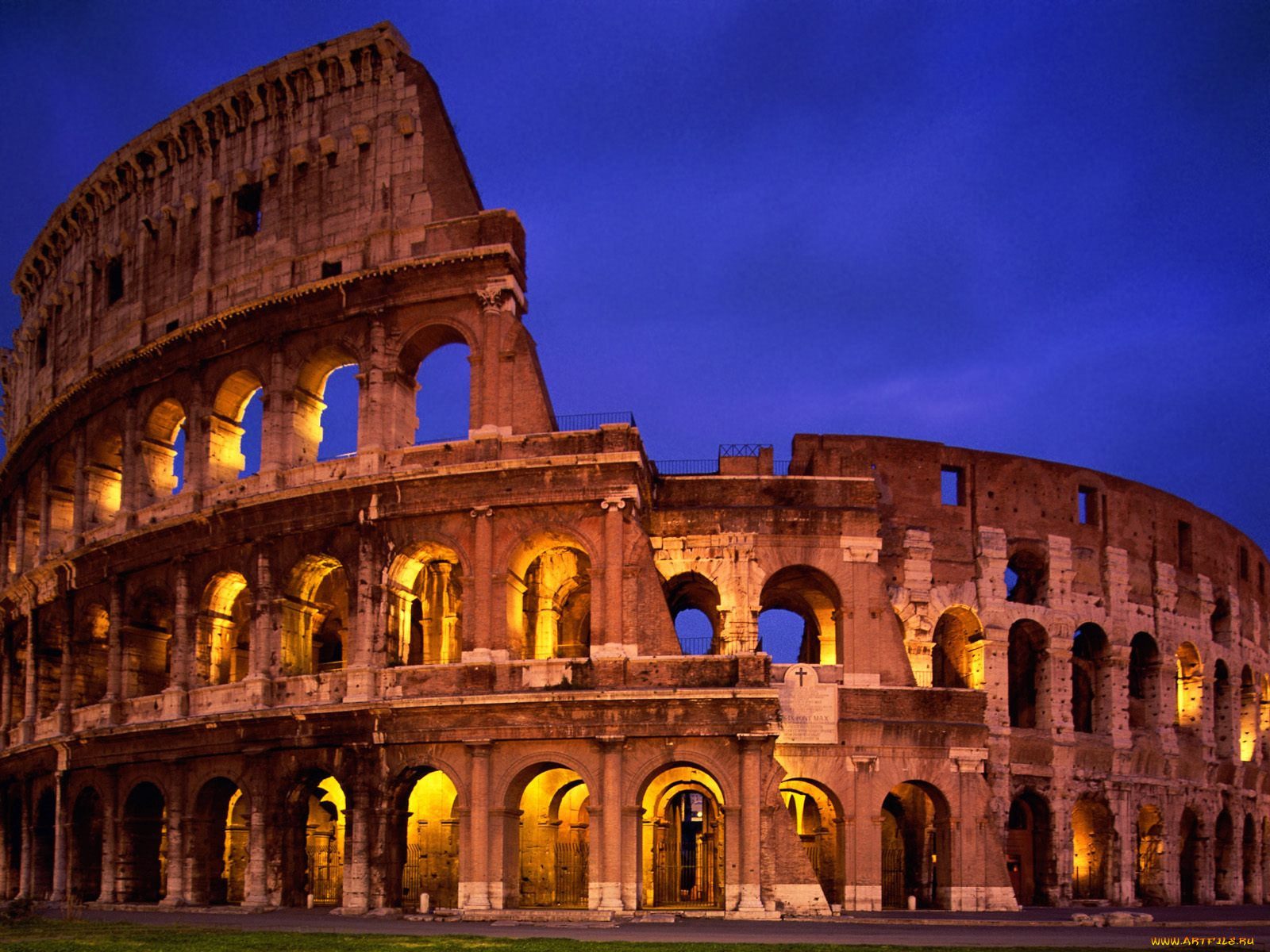 the, colosseum, rome, italy, города, рим, ватикан, италия