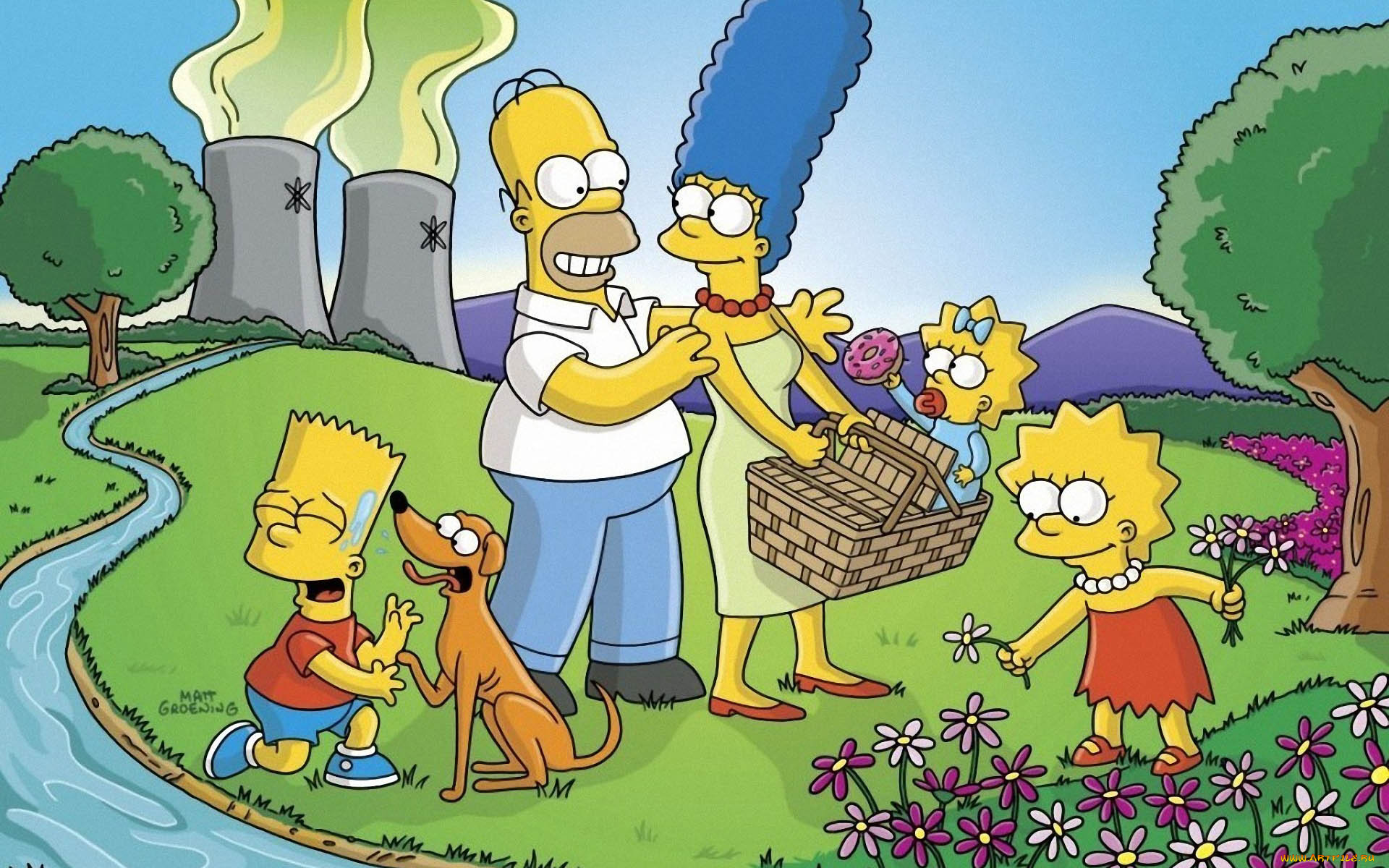 мультфильмы, the, simpsons, симпсоны