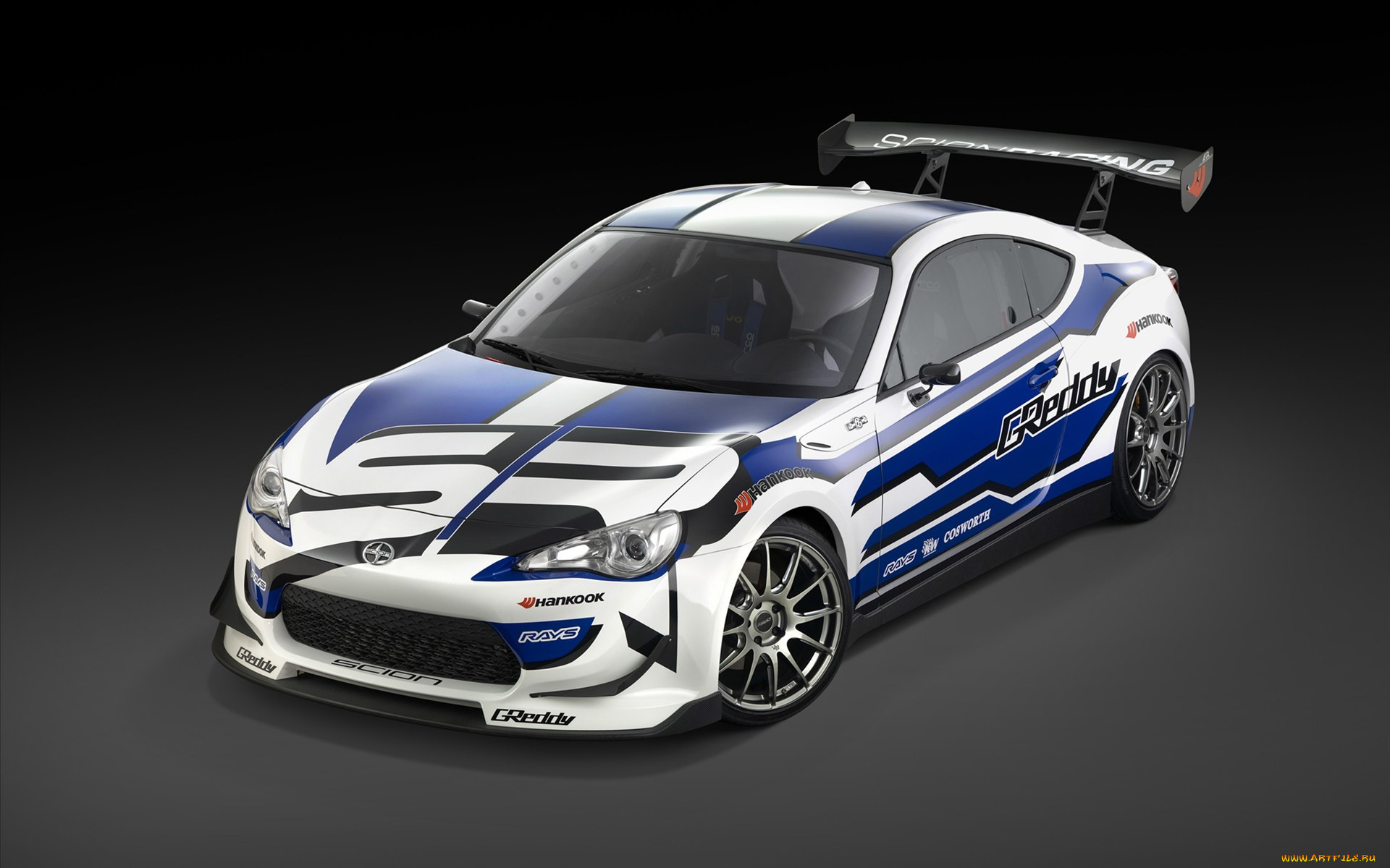 scion, fr, race, car, 2012, автомобили