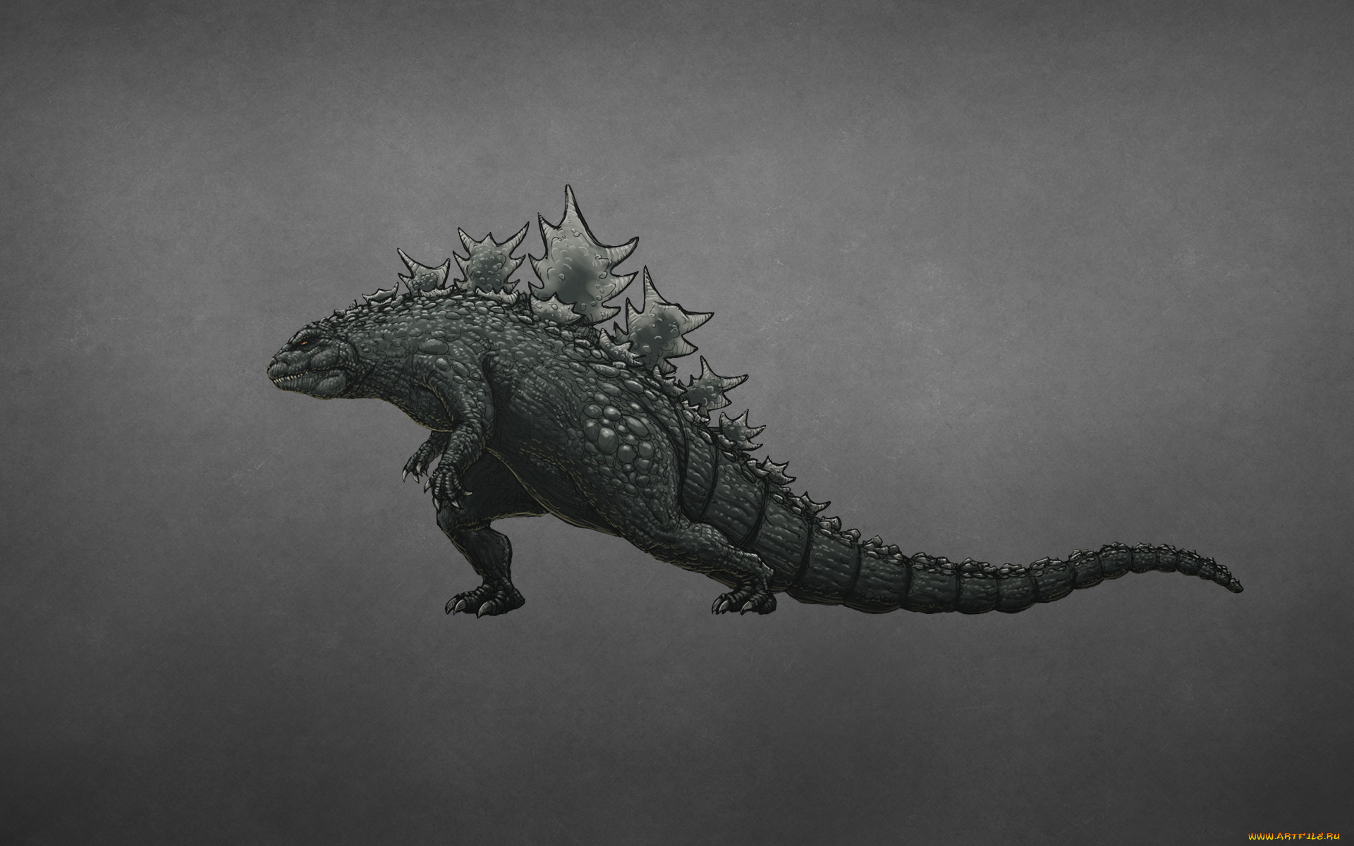 динозавр, рисованные, животные, , доисторические, dinosaur, годзилла, godzilla