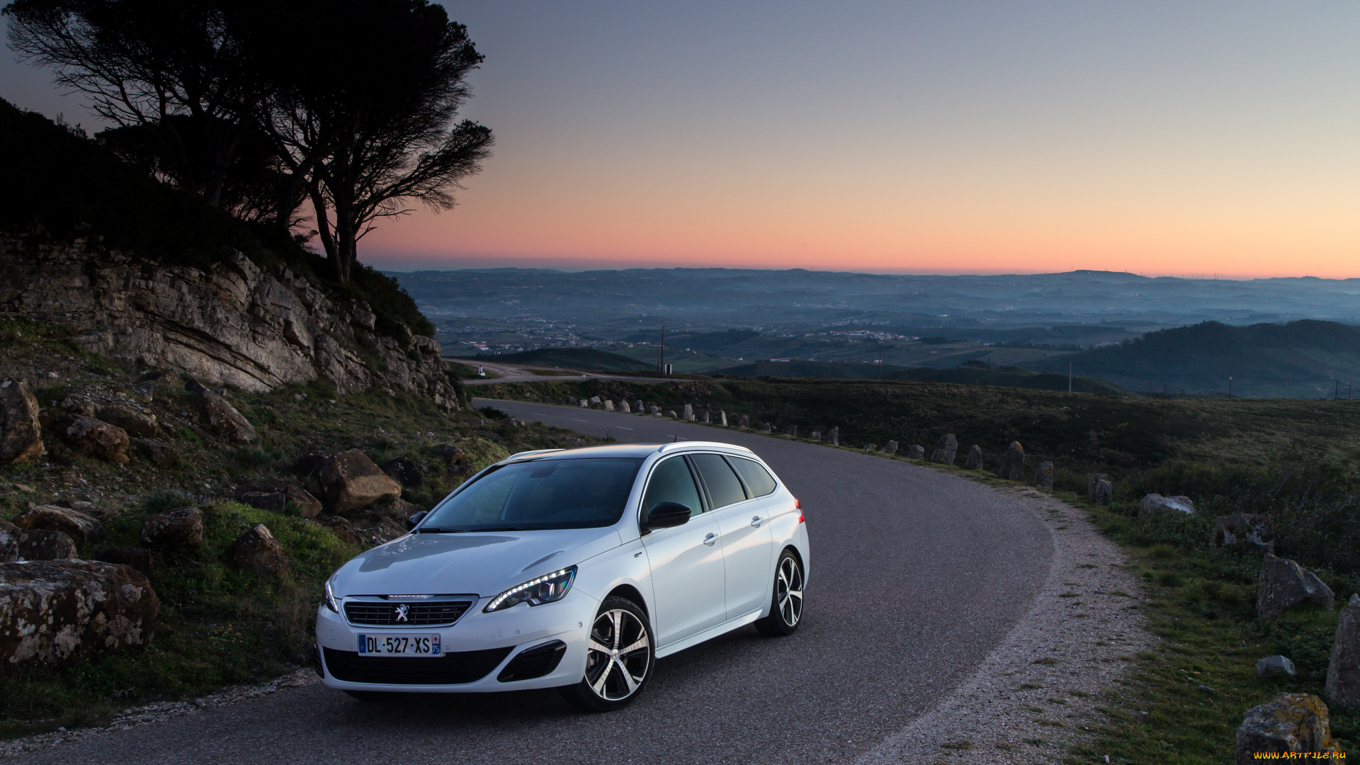 автомобили, peugeot, 308, gt, sw, 2014г, серый