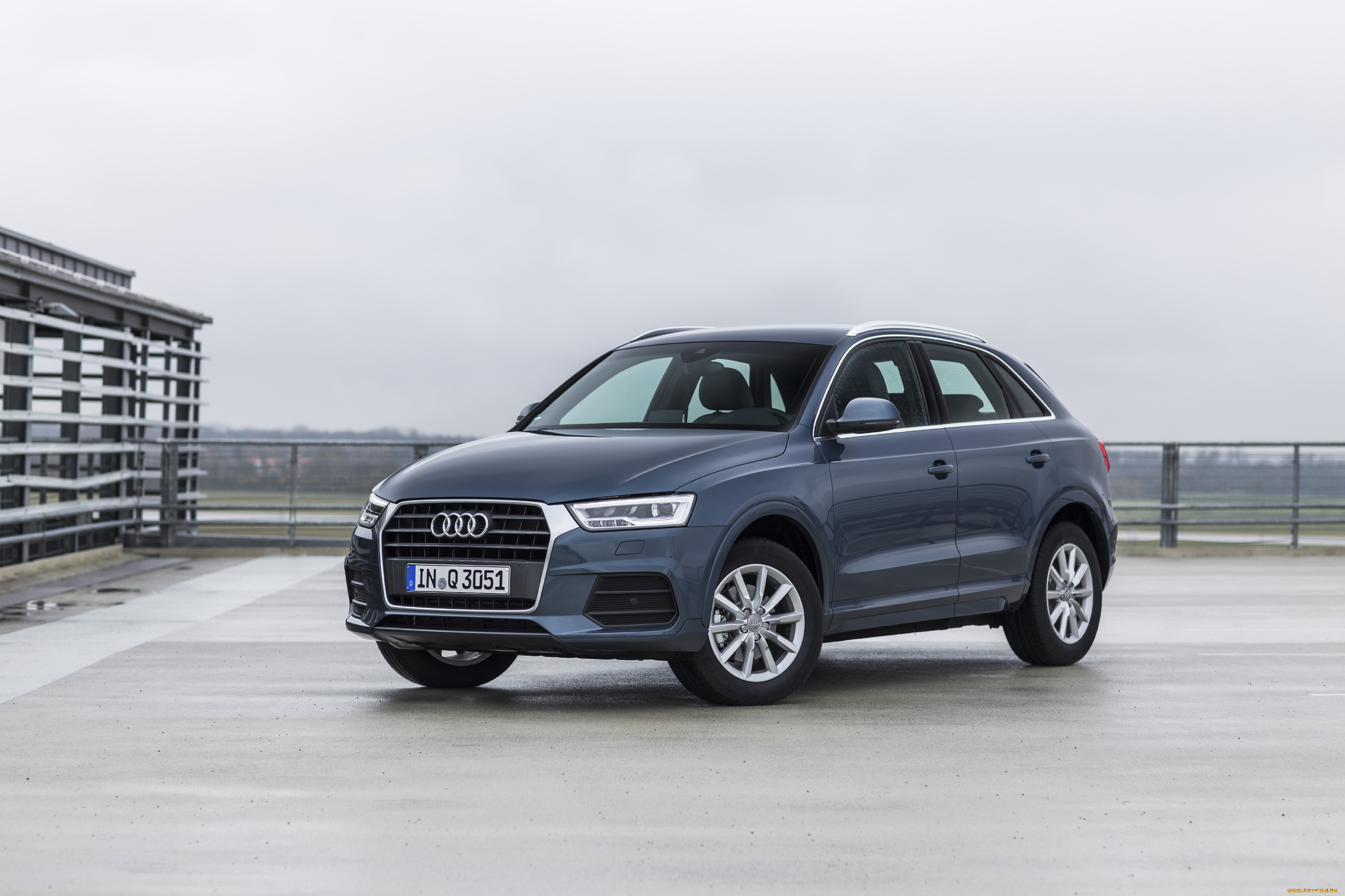 автомобили, audi, q3, 2-0, tdi, 8u, 2015г, серый