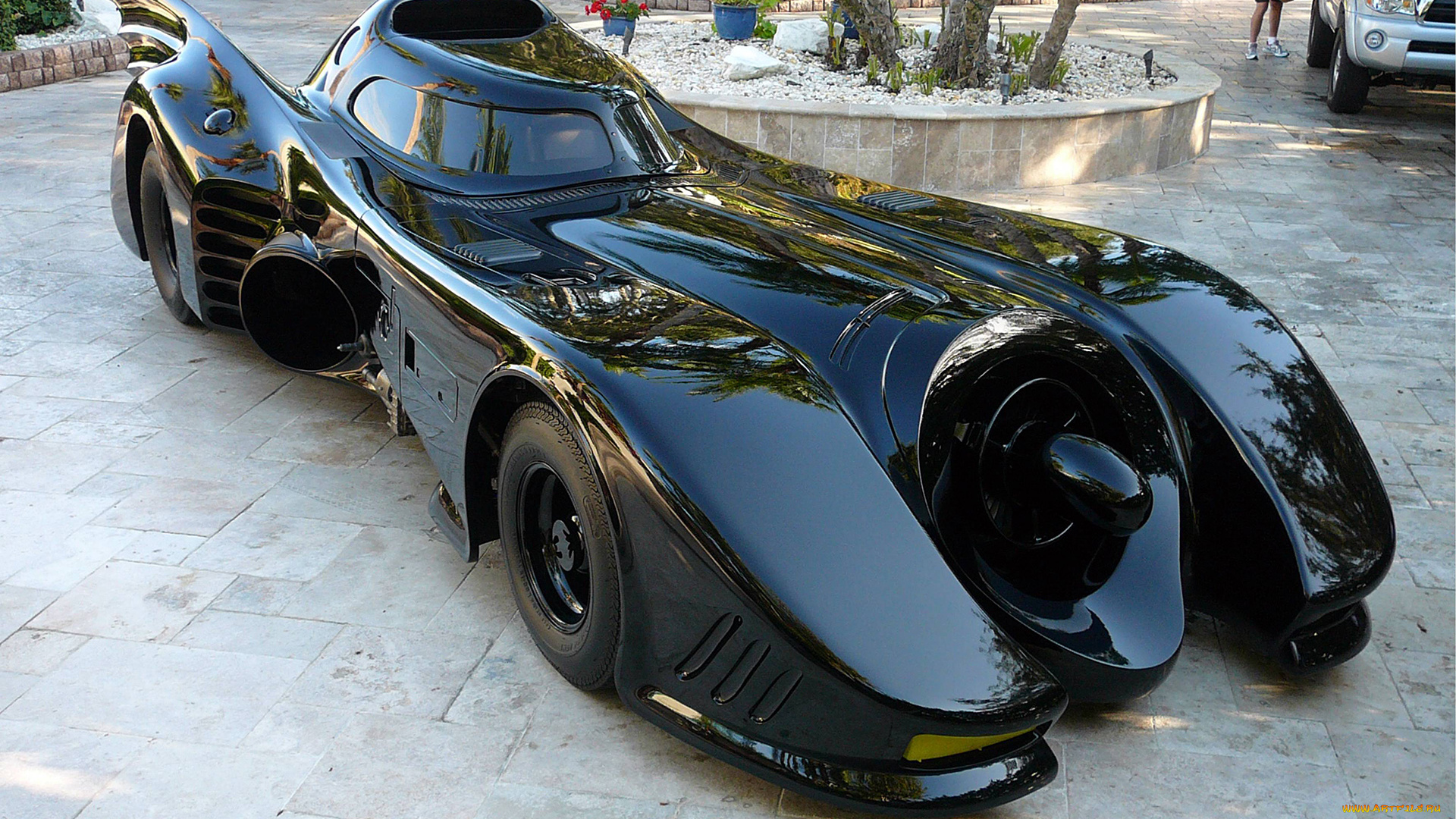 автомобили, выставки, и, уличные, фото, batmobile