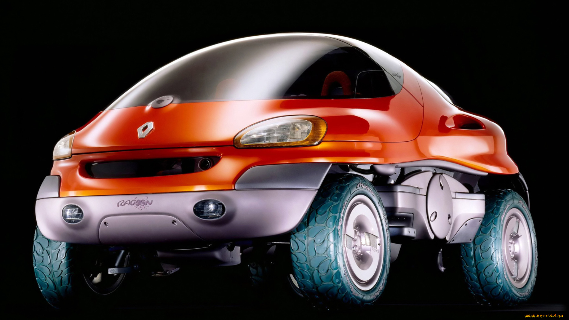 renault, racoon, concept, 1993, автомобили, renault, concept, racoon, 1993