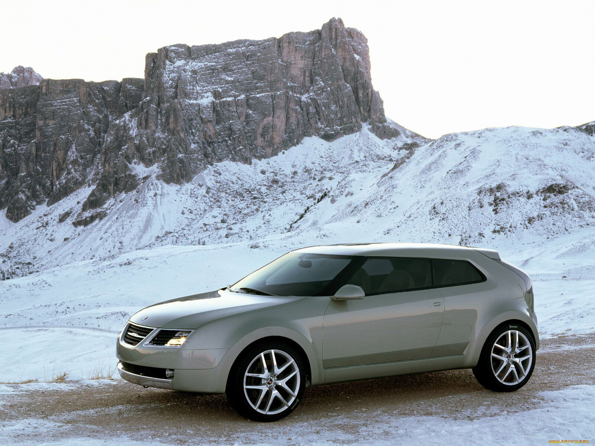 saab, 9-3x, concept, 2002, автомобили, saab, 9-3x, 2002, concept