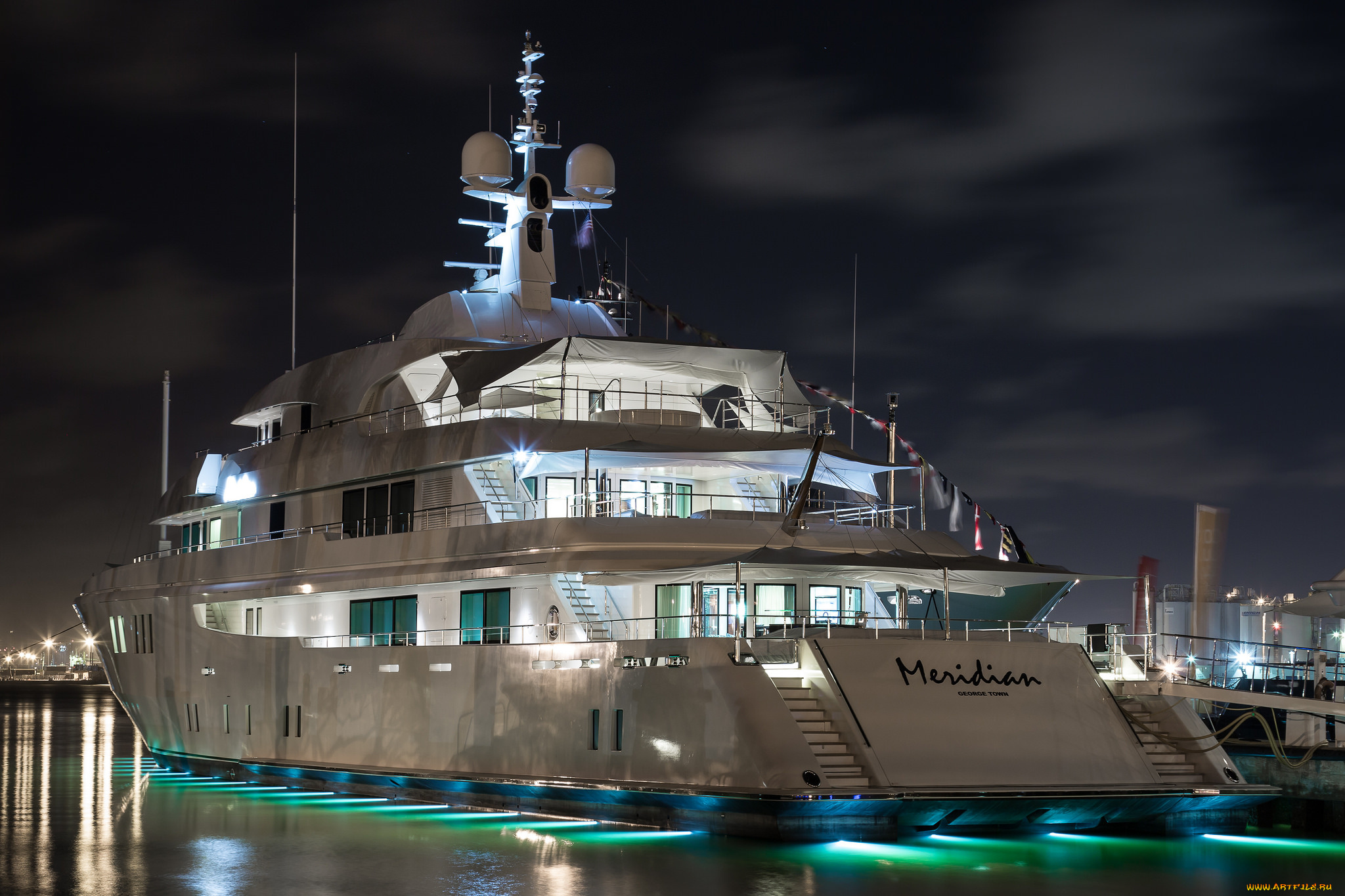 meridian, yacht, -, fort, lauderdale, корабли, Яхты, суперяхта