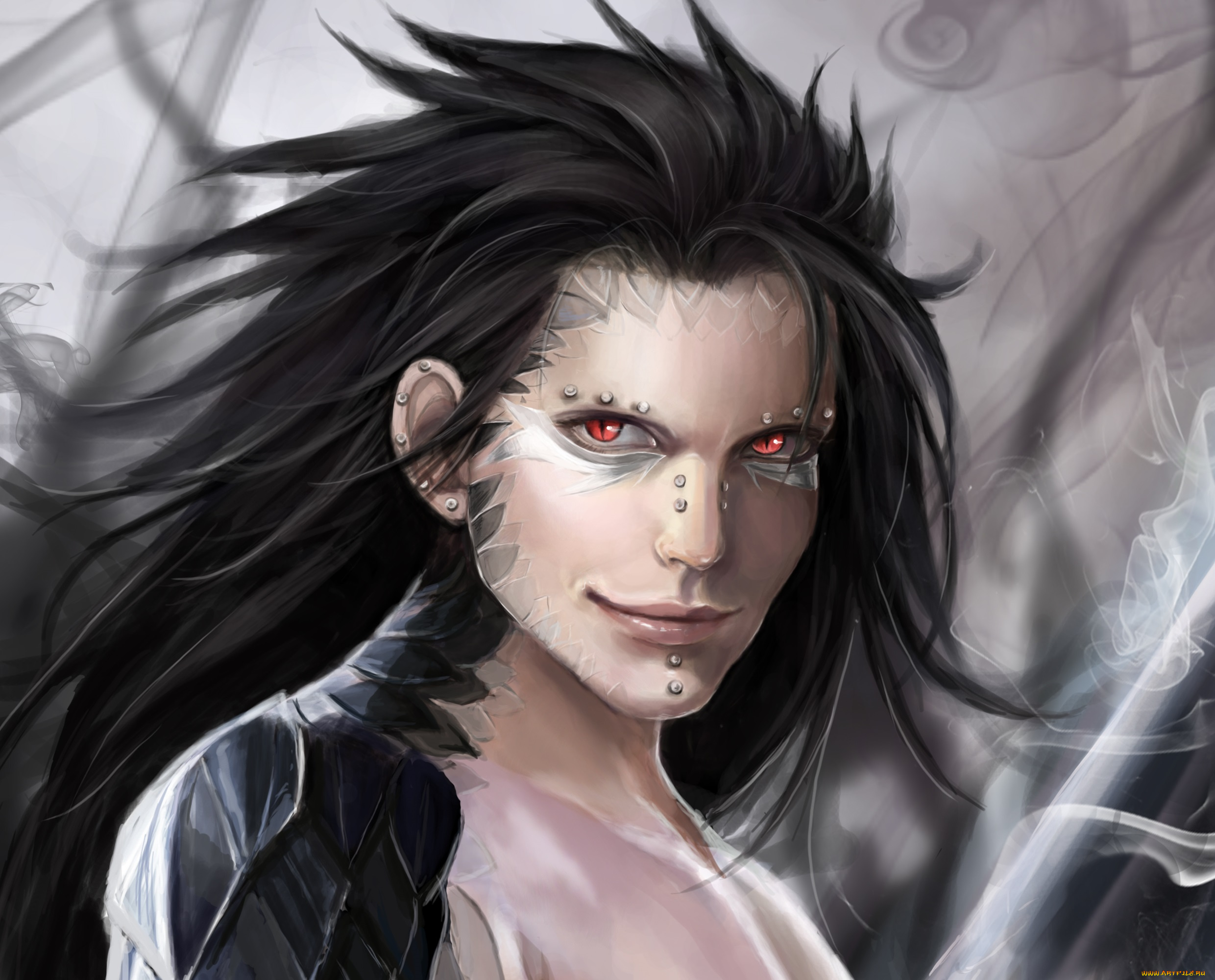 аниме, fairy, tail, gajeel, redfox