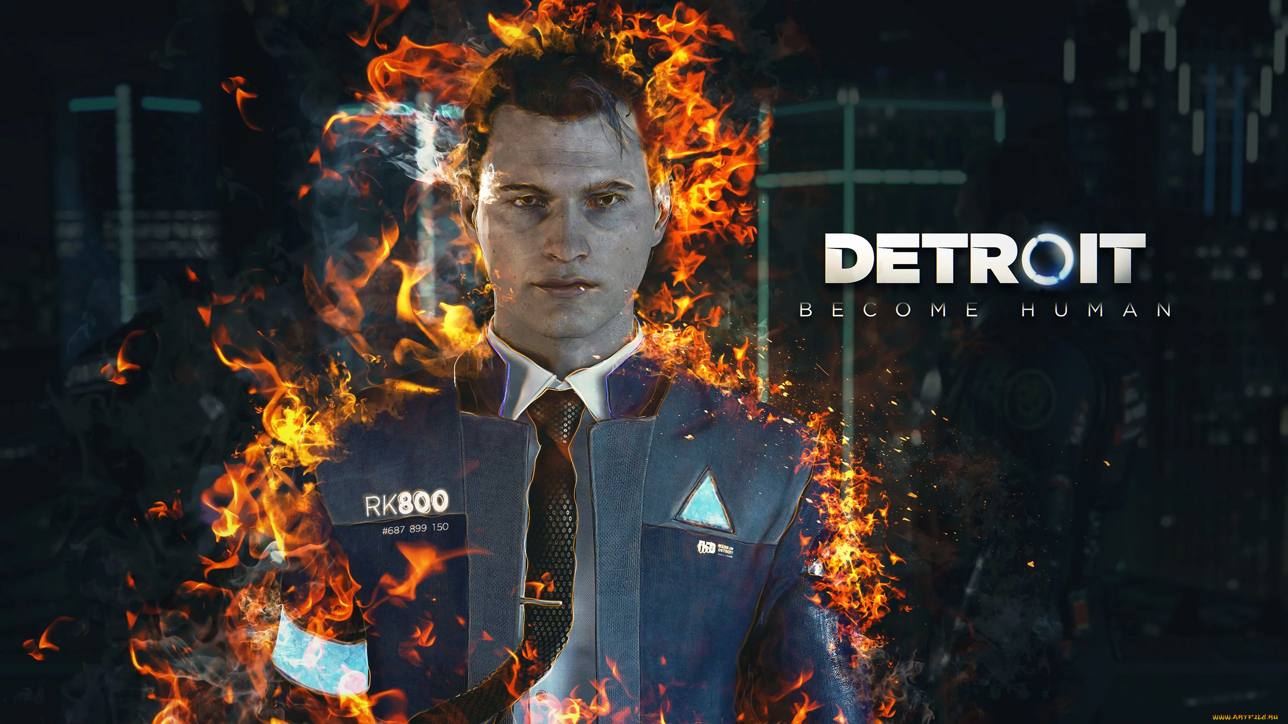 видео, игры, detroit, , become, human, connor, коннор, become, human