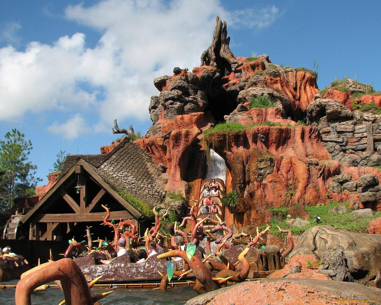 disneyland, splash, mountain, города, другое