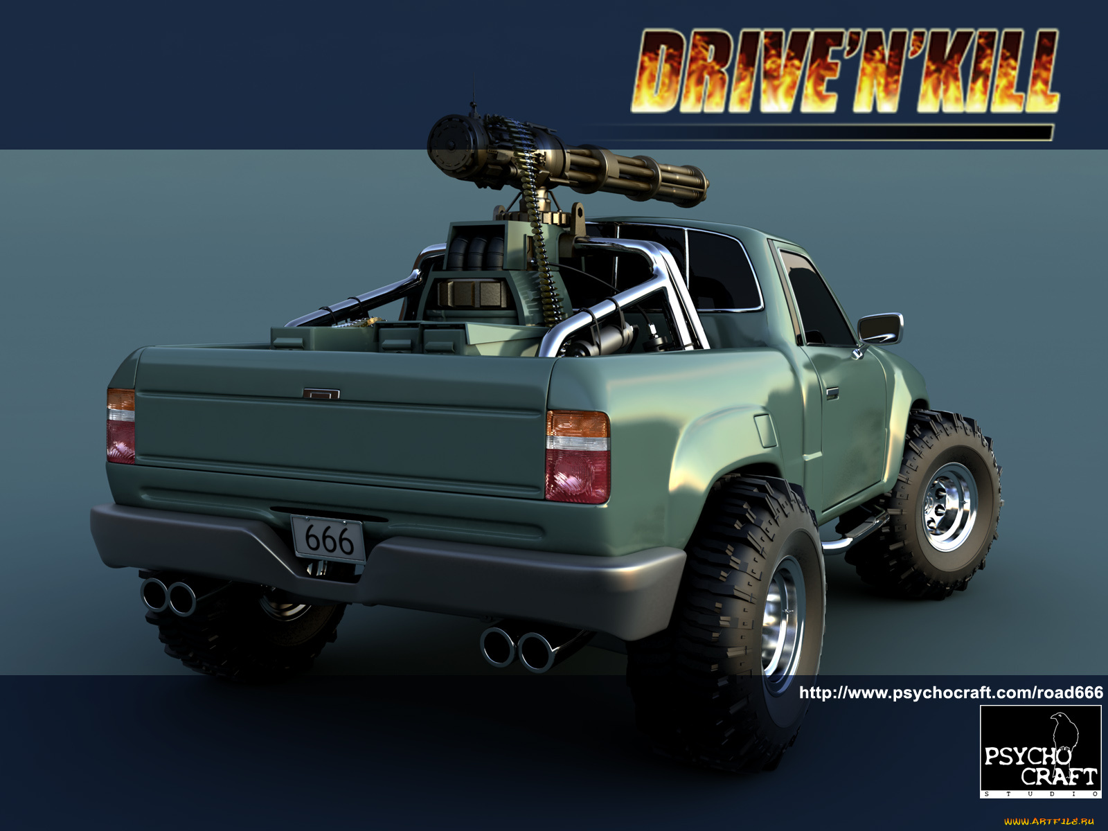 drive`n`kill, road, 666, видео, игры