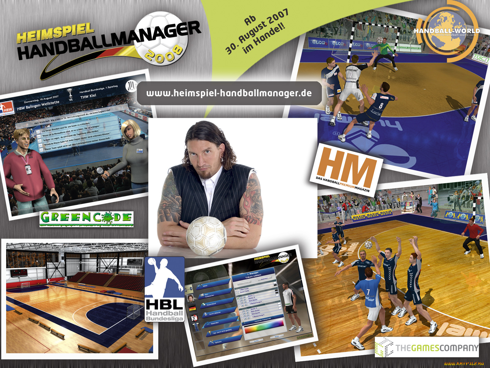 handball, manager, 2008, видео, игры