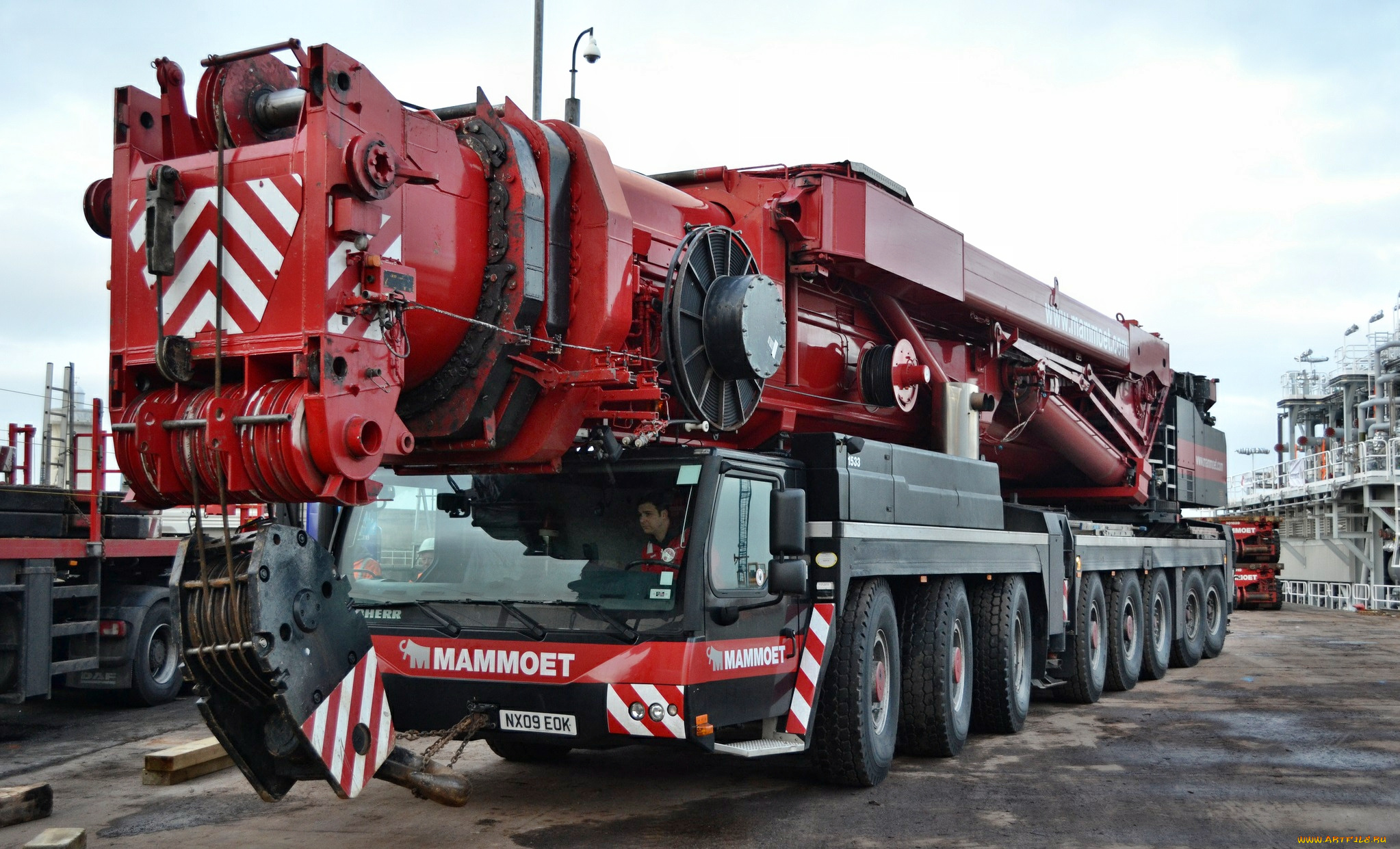 mammoet, liebherr, ltm1500, техника, краны, тяжелый, самоходный, кран, автошасси