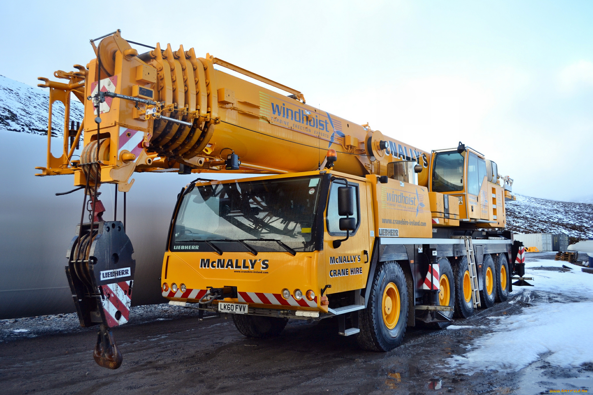 mcnally`s, liebherr, ltm1130, техника, краны, тяжелый, самоходный, кран, автошасси