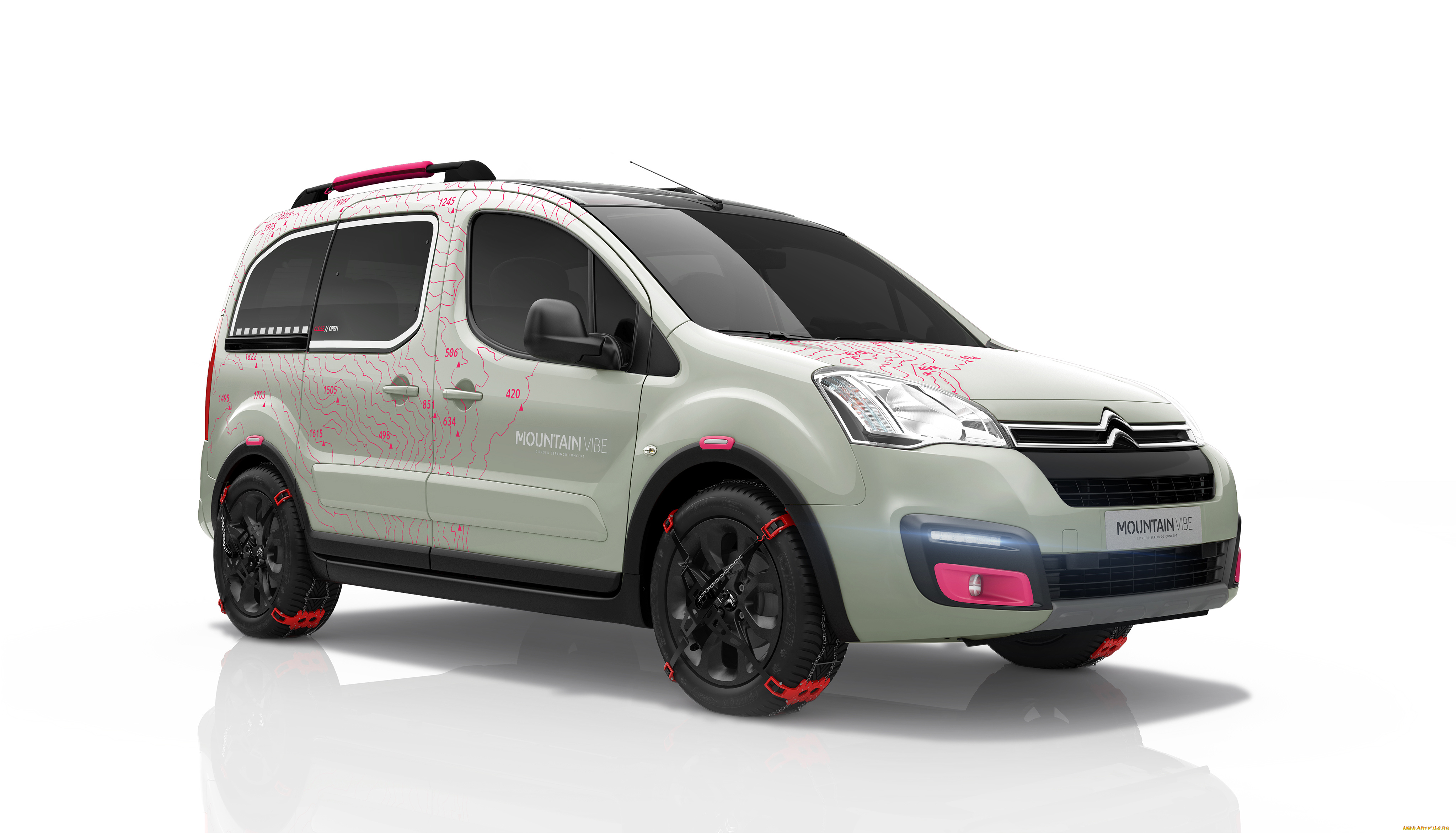 автомобили, citroen, mountain, berlingo, citroеn, concept, vibe, 2015г