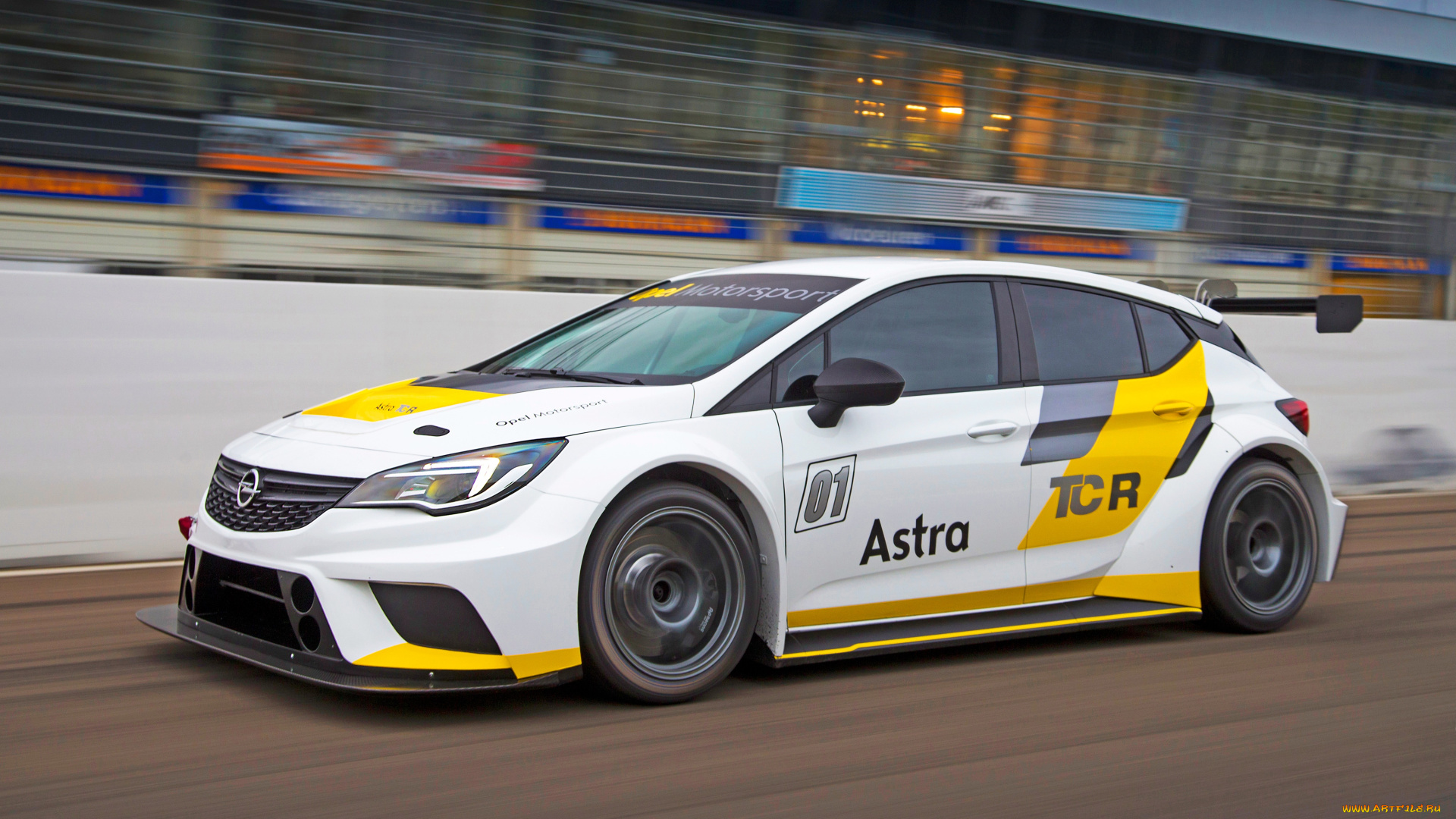 автомобили, opel, tcr, astra, 2016г