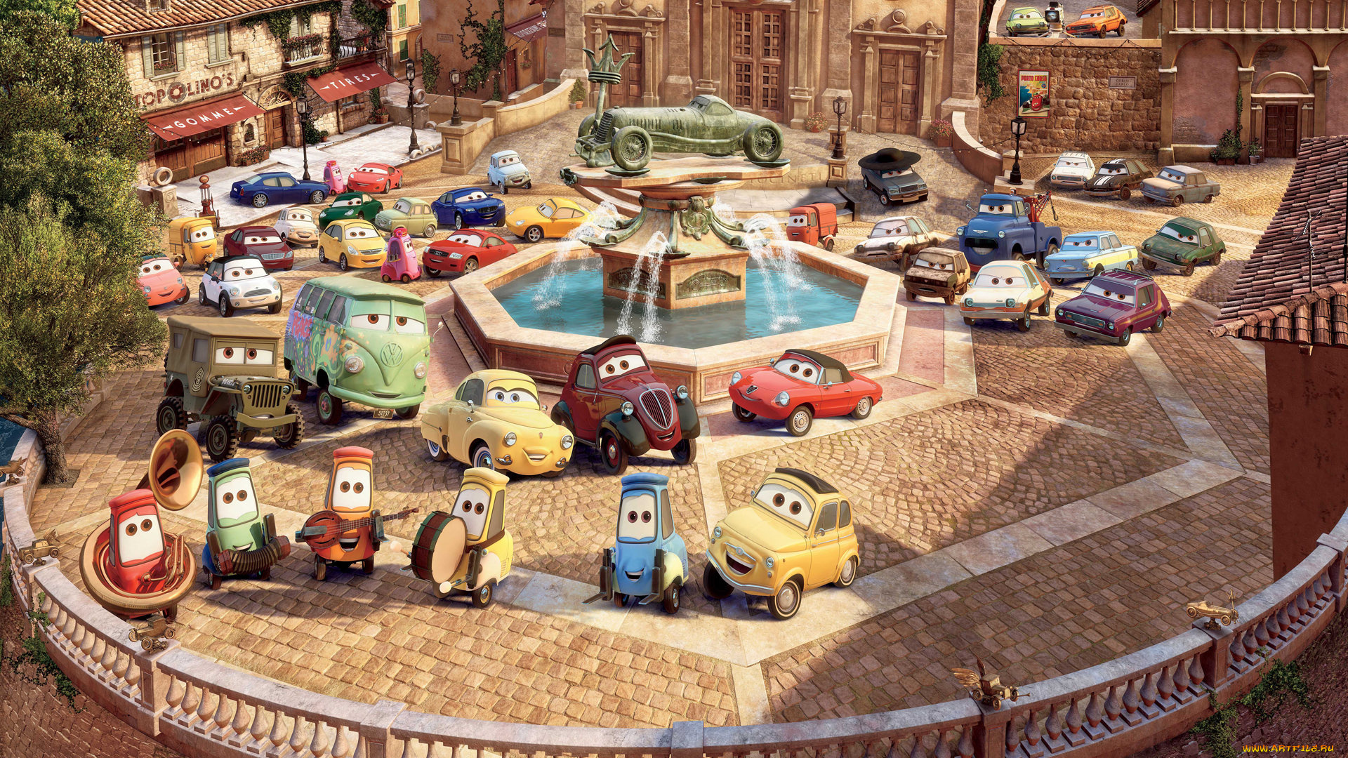 мультфильмы, cars, 2, автомобили