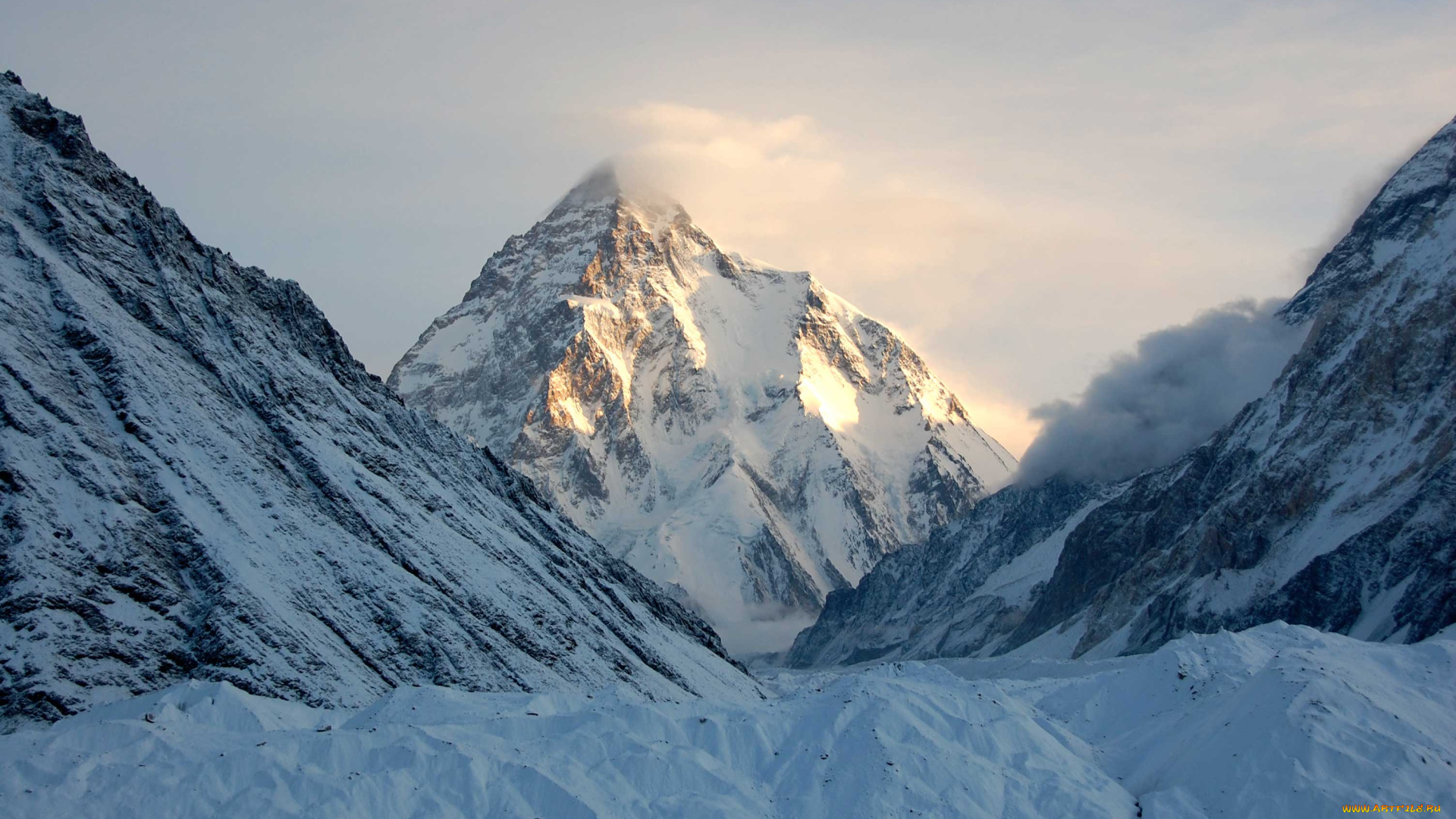 pakistan, k2, природа, горы, снег, вершина, скалы, pakistan, k2, облака