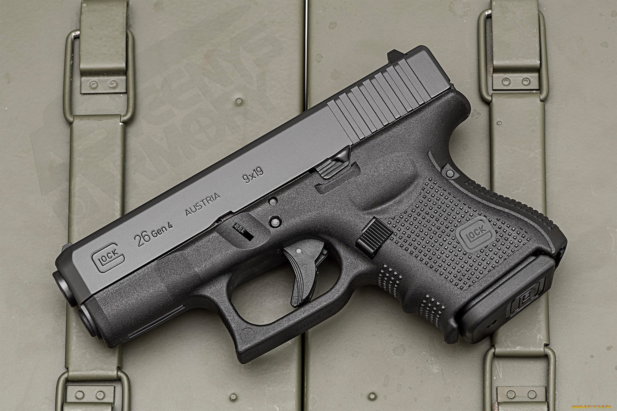 glock, 26, gen, 4, оружие, пистолеты, ствол