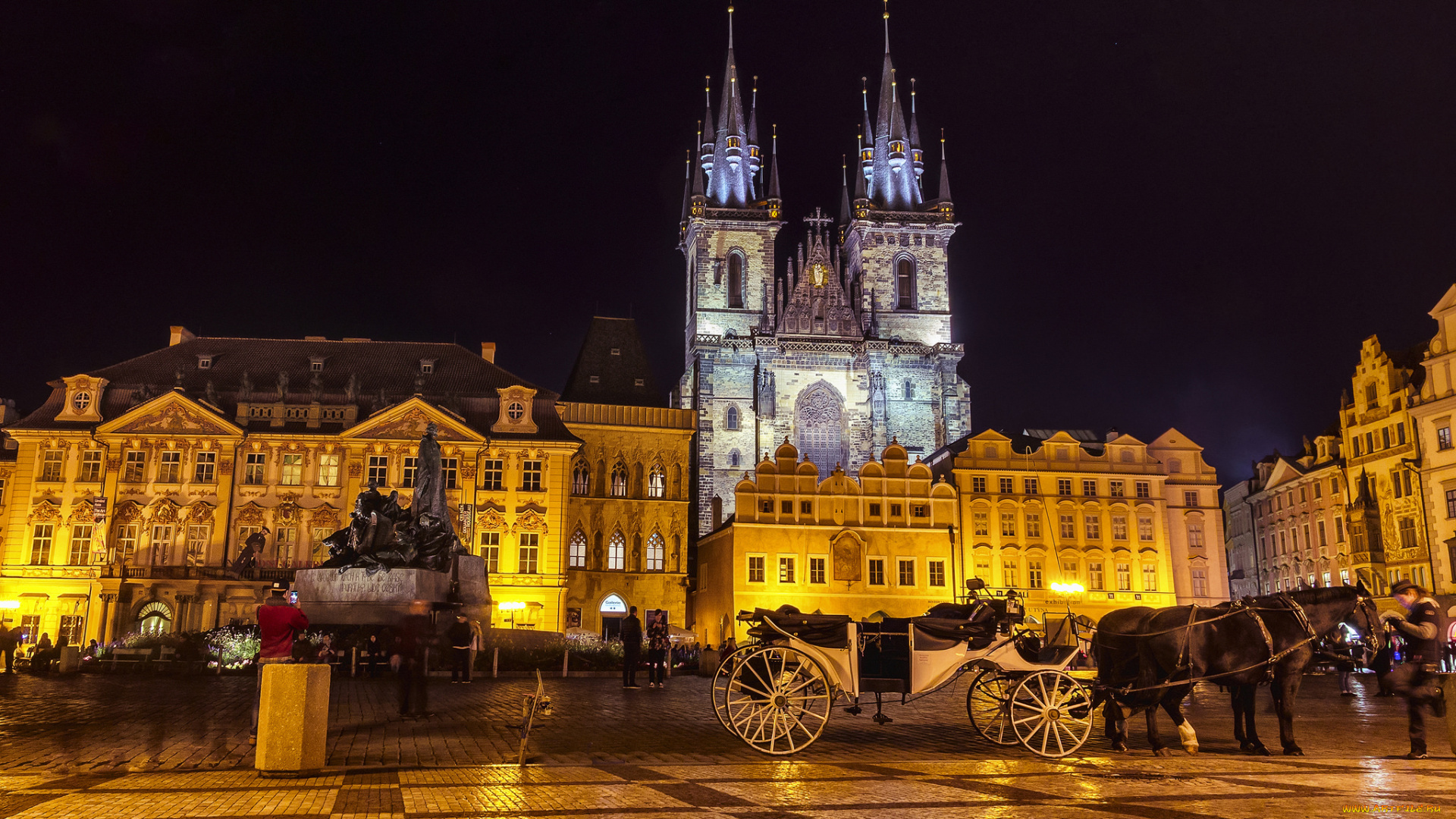 magical, city, of, prague, , czech, republic, города, прага, , Чехия, огни, ночь