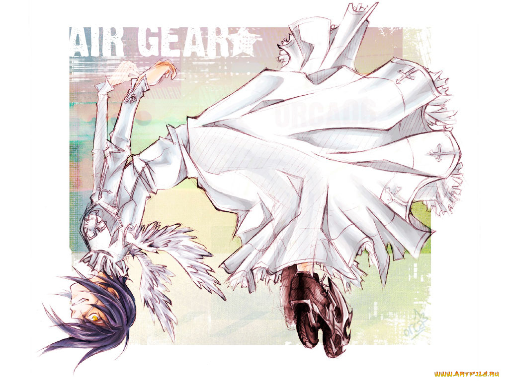 аниме, air, gear