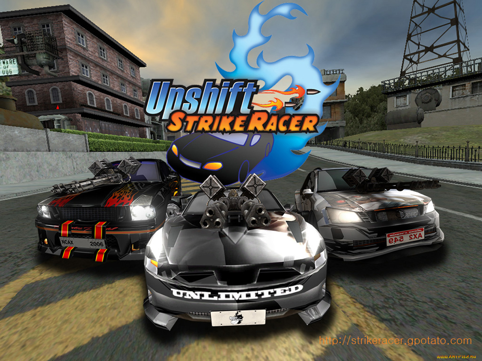 upshift, strike, racer, видео, игры
