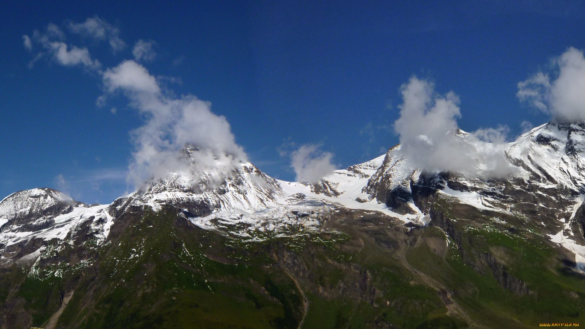 hohe, tauern, природа, горы, австрия