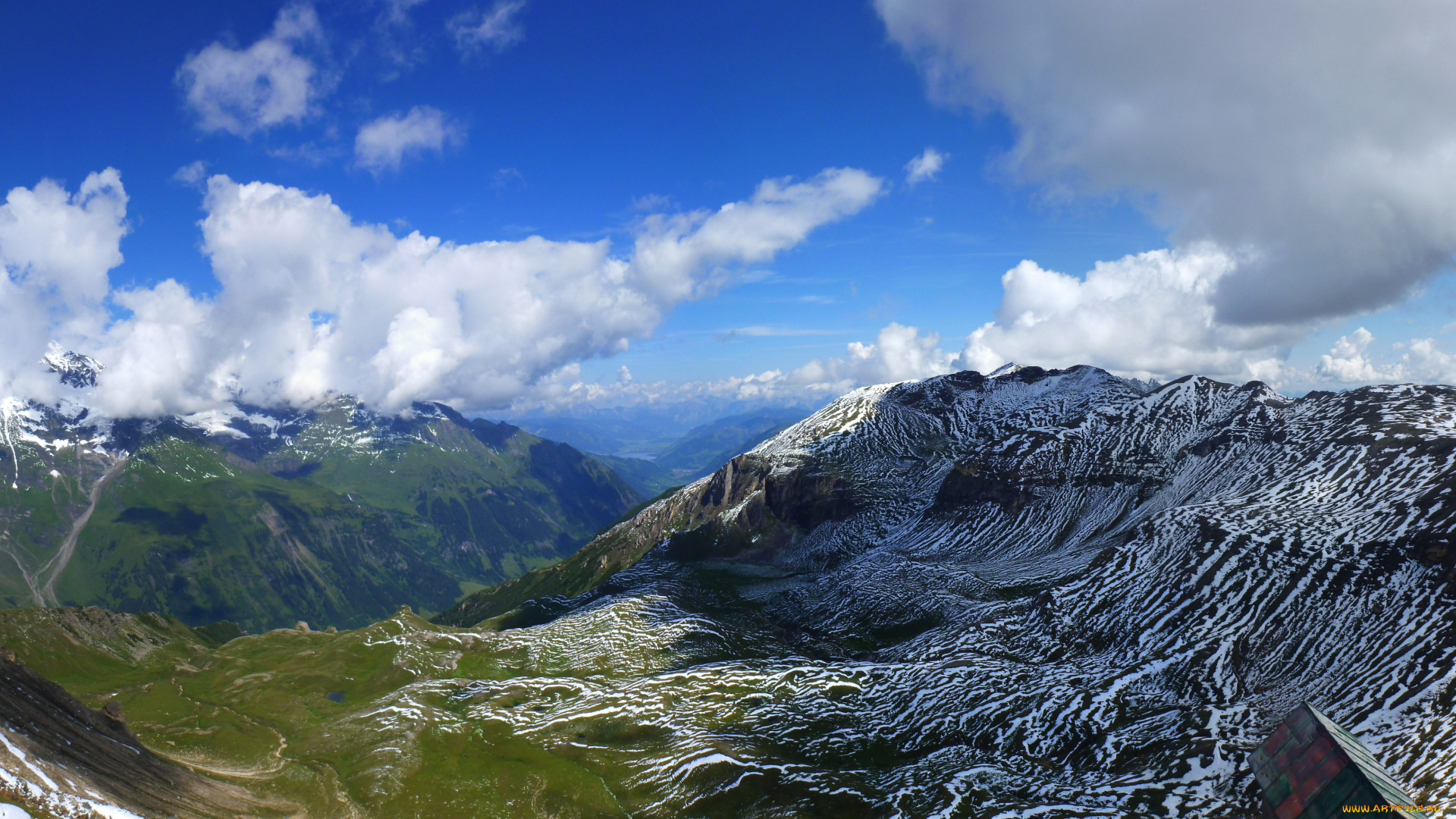 национальный, пакр, hohe, tauern, природа, горы, австрия