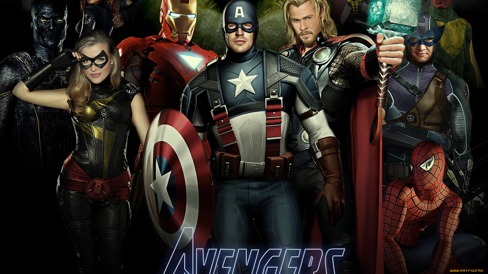 the, avengers, кино, фильмы, hulk, iron, man, black, widow, thor, captain, america