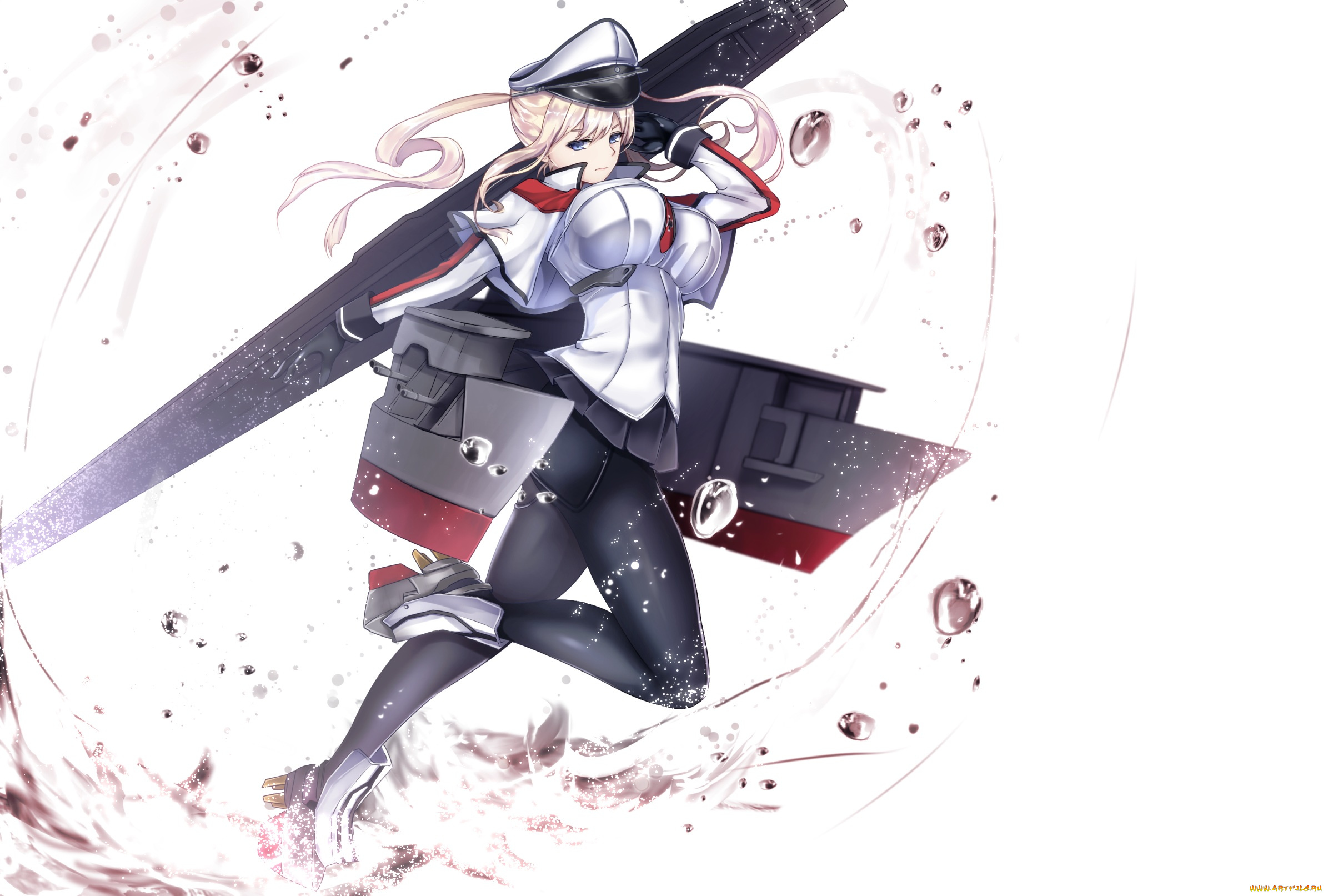 аниме, kantai, collection, девушка