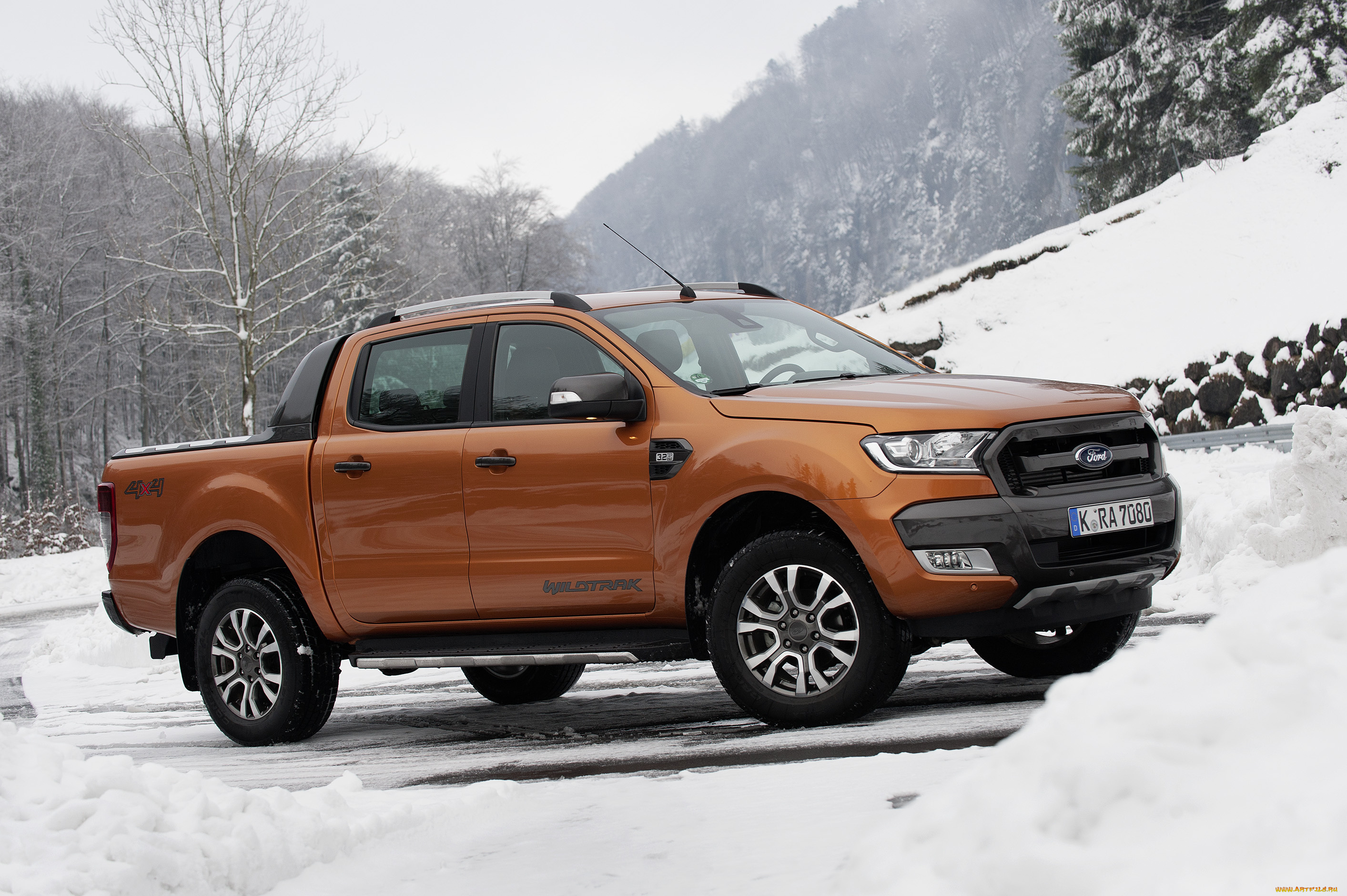 автомобили, ford, ranger, 2015г, wildtrak