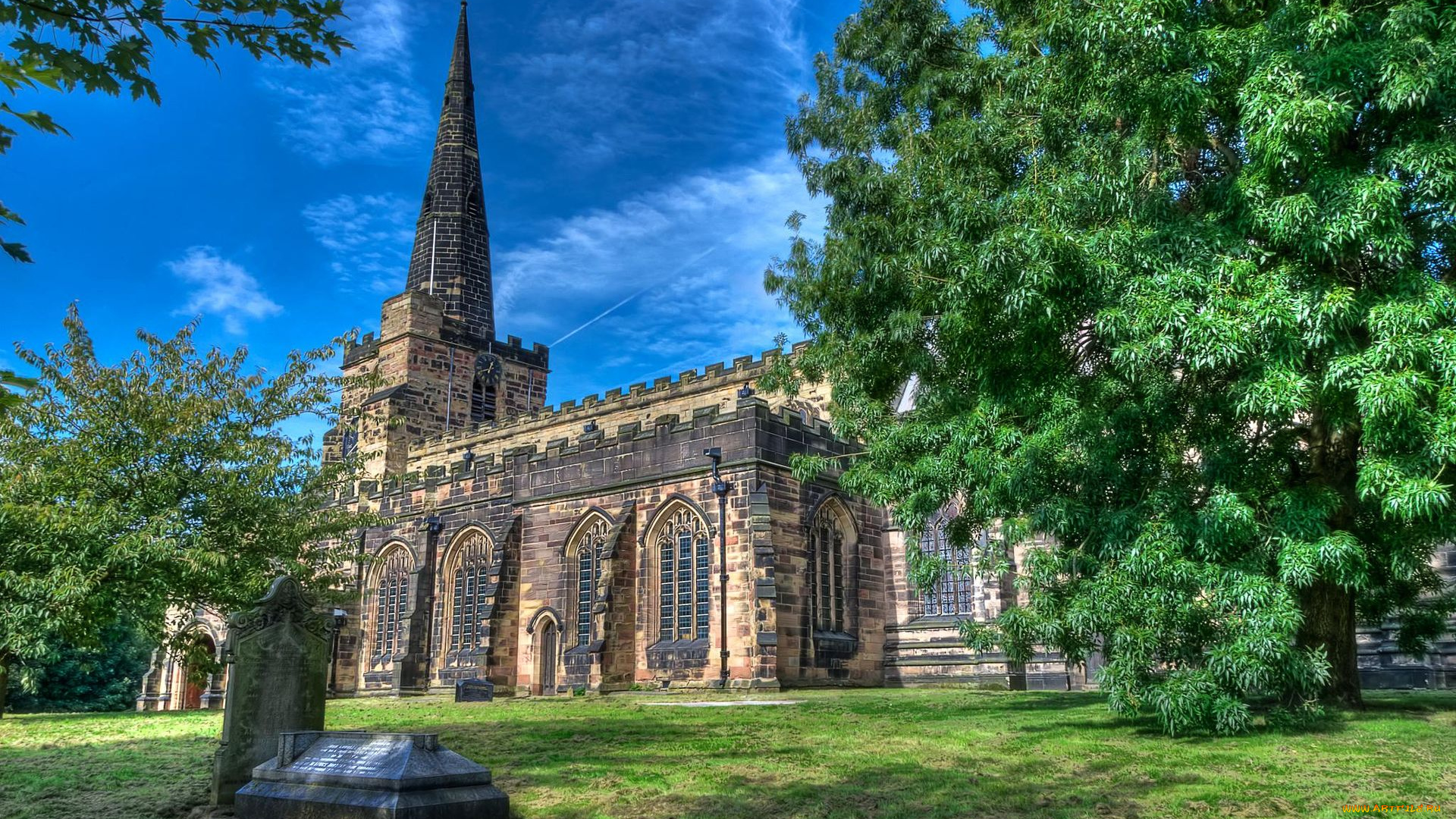 warrington, cheshire, uk, города, католические, соборы, костелы, аббатства