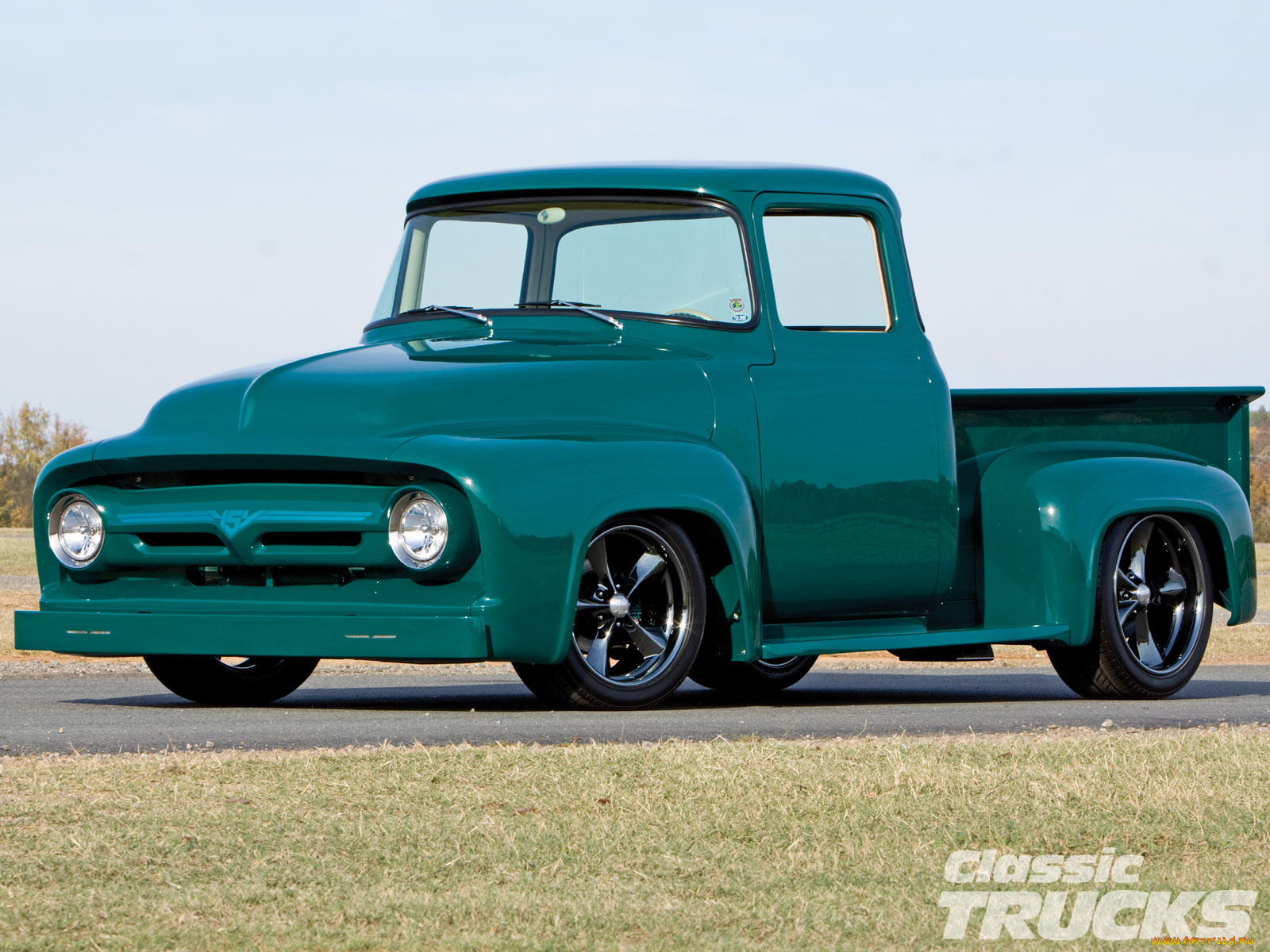 1956, ford, f100, автомобили, custom, pick, up