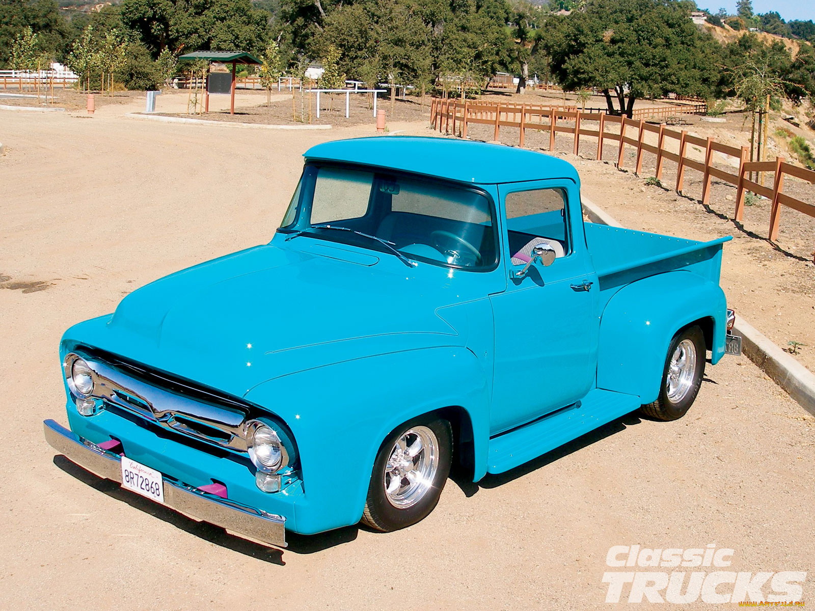 1956, ford, f100, truck, автомобили, custom, pick, up