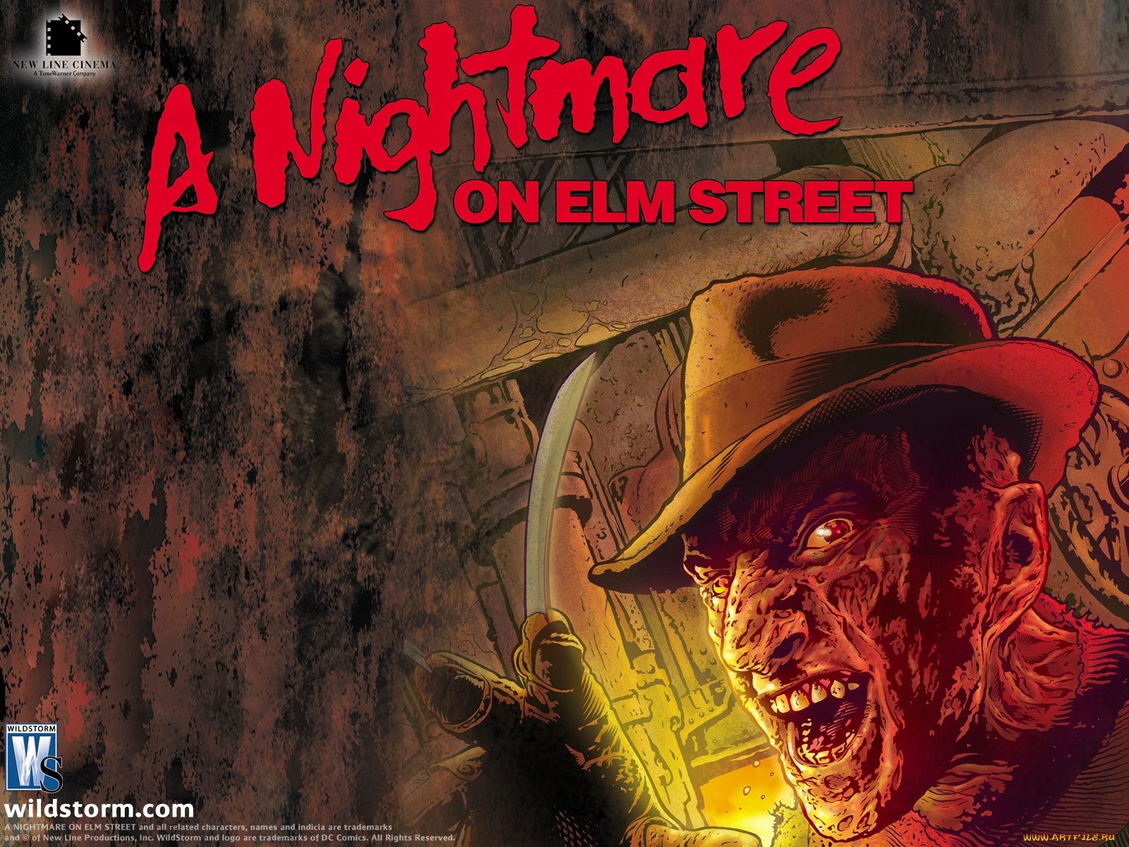 nightmare, on, elm, street, рисованные, комиксы